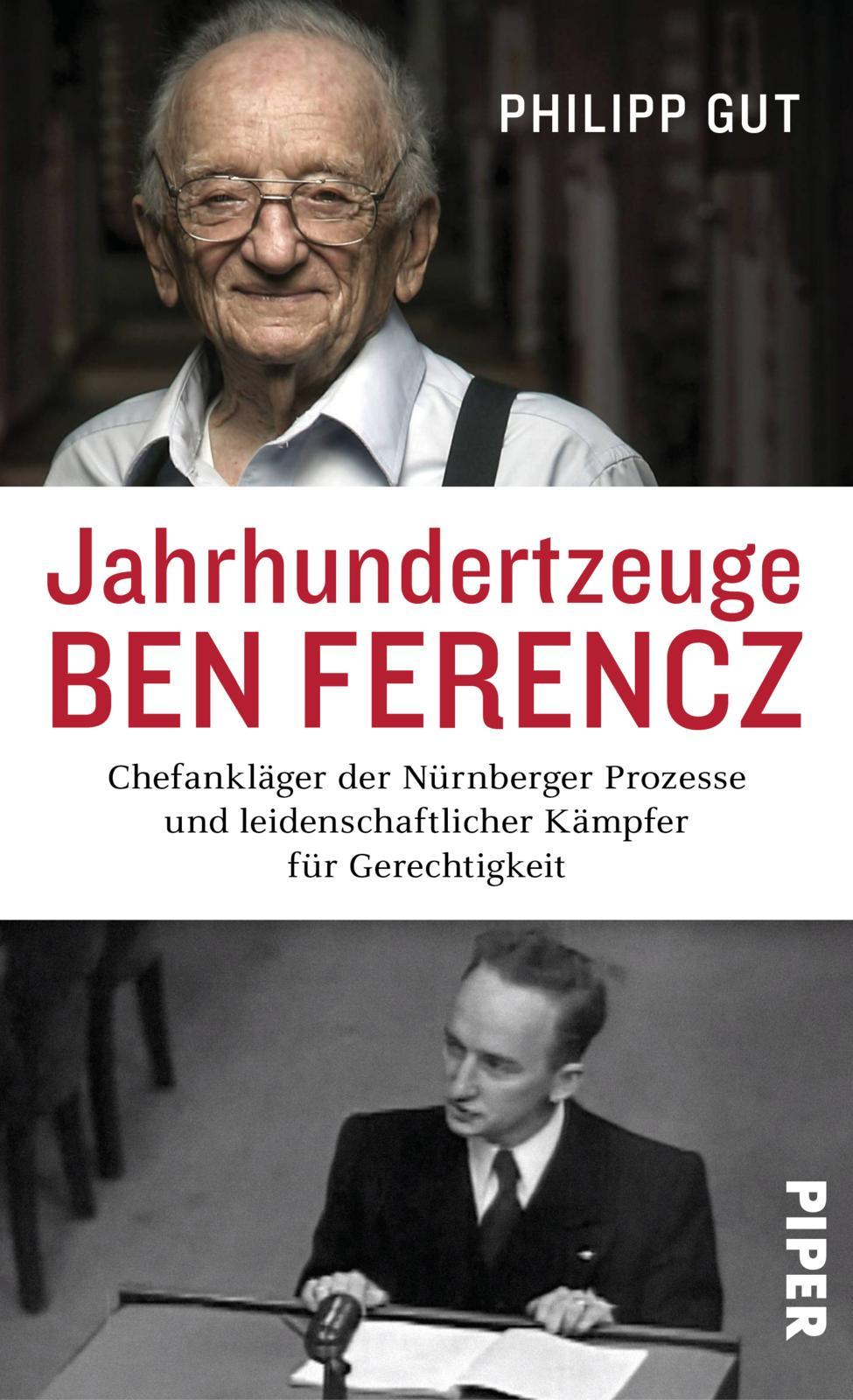 Vorderes Coverbild Jahrhundertzeuge Ben Ferencz