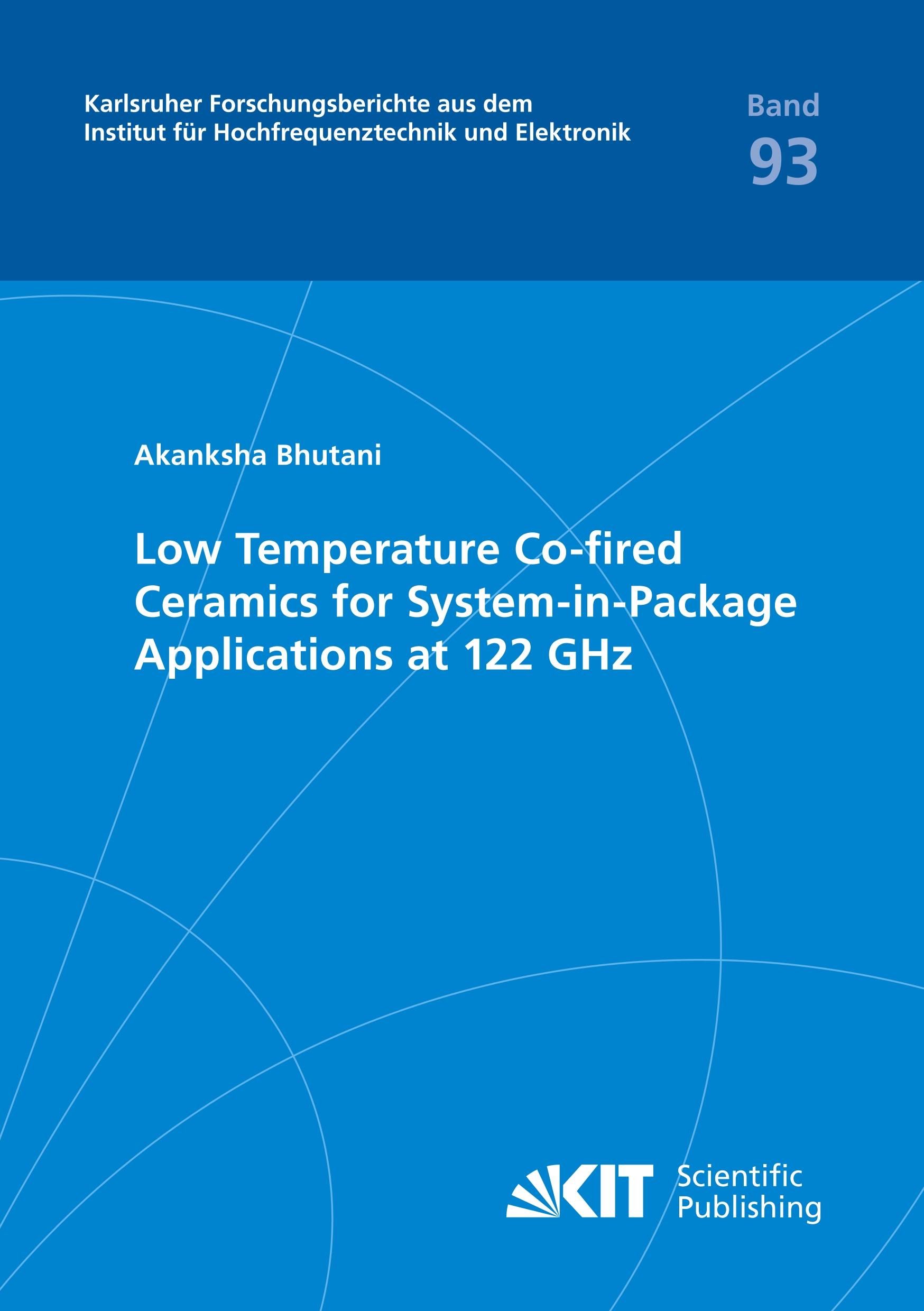 Vorderes Coverbild Low Temperature Co-fired Ceramics for System-in-Package Applications at 122 GHz