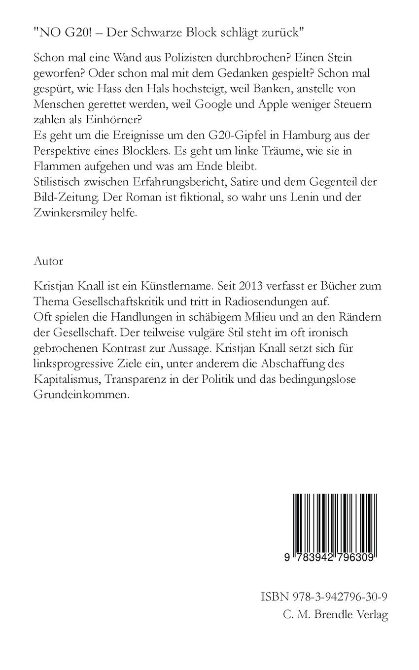 Rückseitencover No G20!