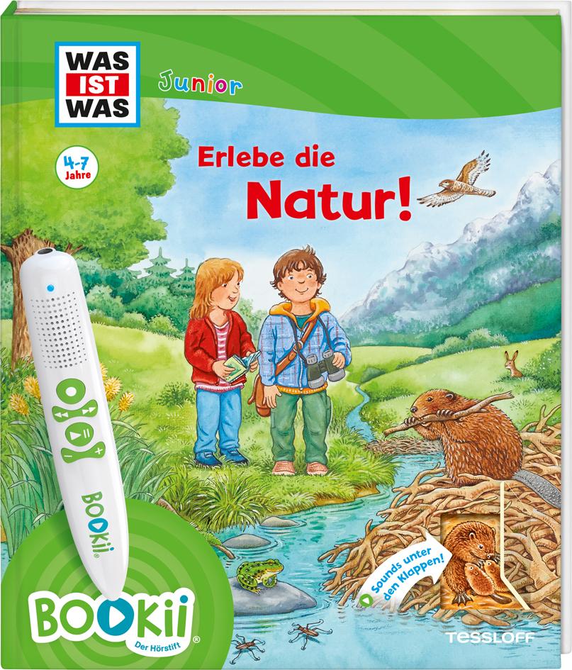 Vorderes Coverbild BOOKii® WAS IST WAS Junior Erlebe die Natur!