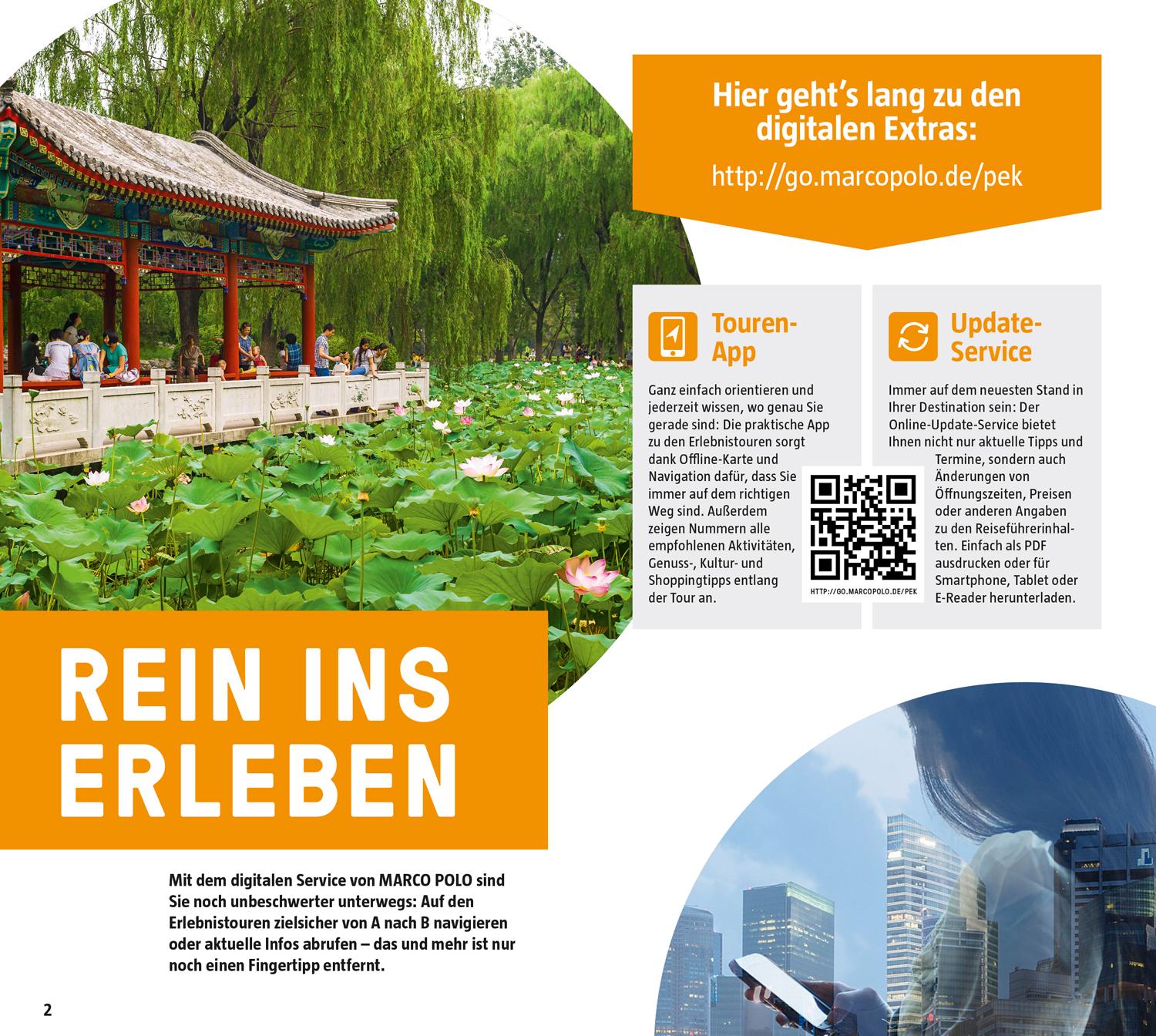 Beispielinhalt (Bild) MARCO POLO Reiseführer Peking