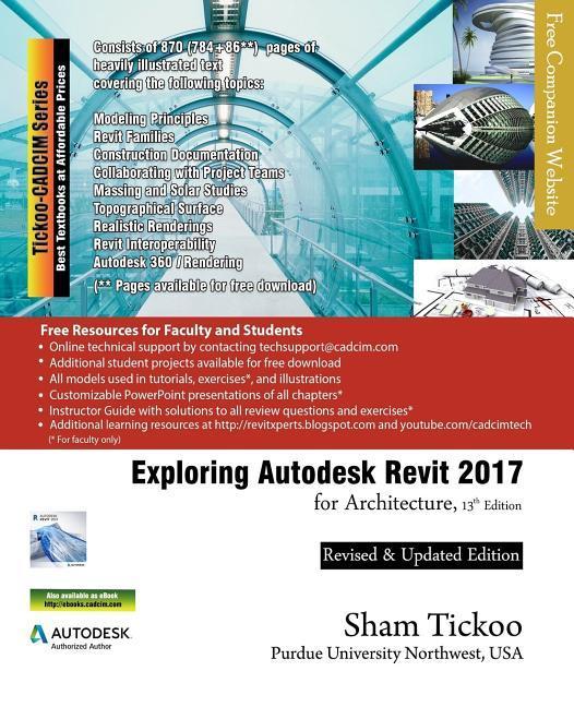 Vorderes Coverbild Exploring Autodesk Revit 2017 for Architecture