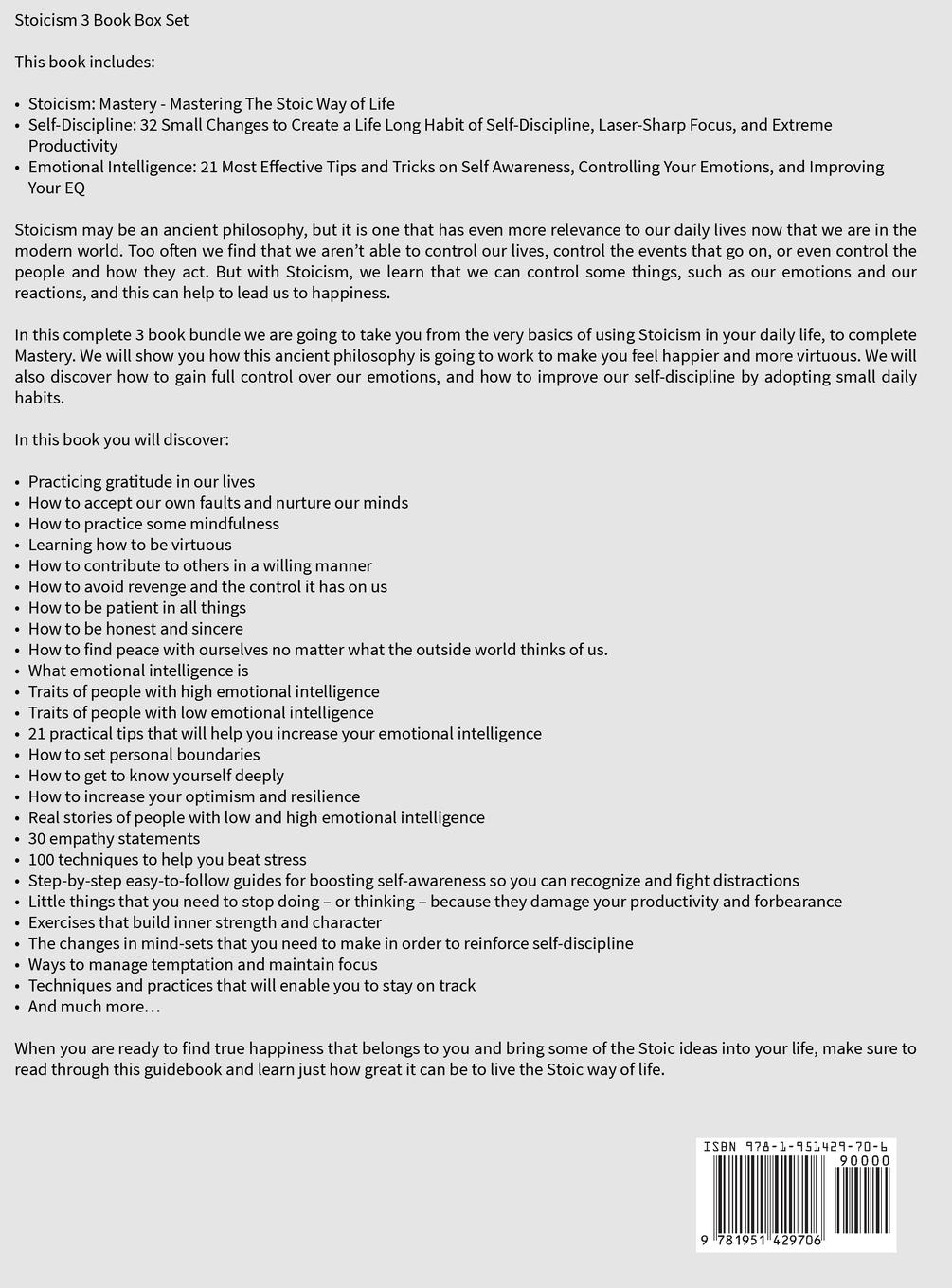 Rückseitencover Stoicism