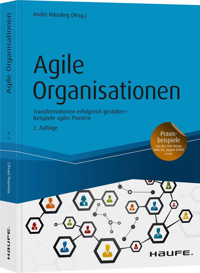 Vorderes Coverbild Agile Organisationen