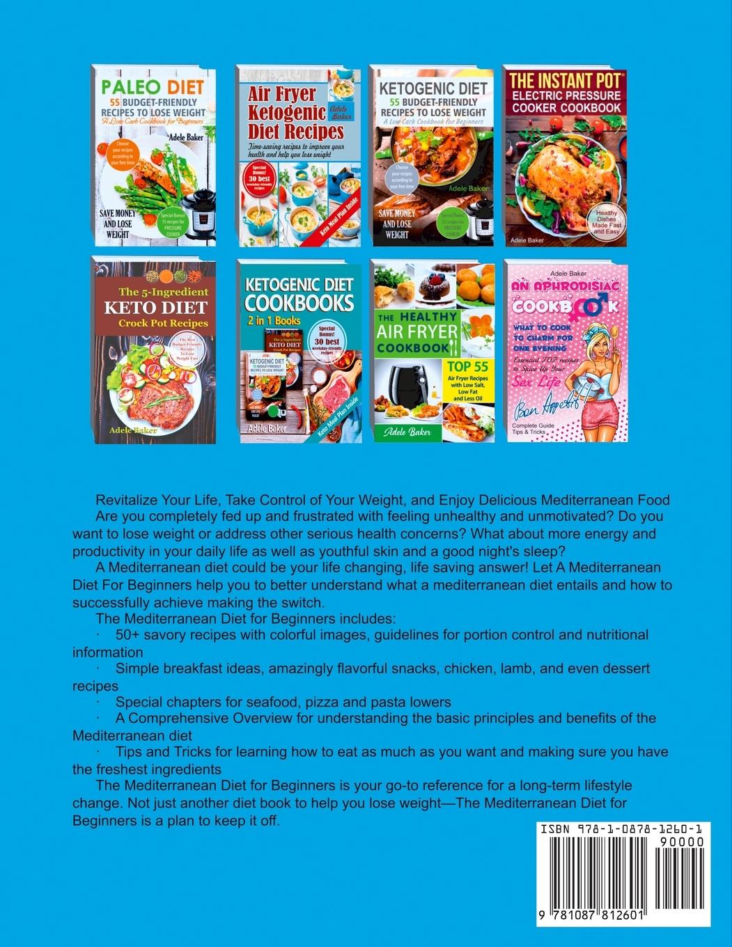 Rückseitencover Mediterranean Diet for Beginners