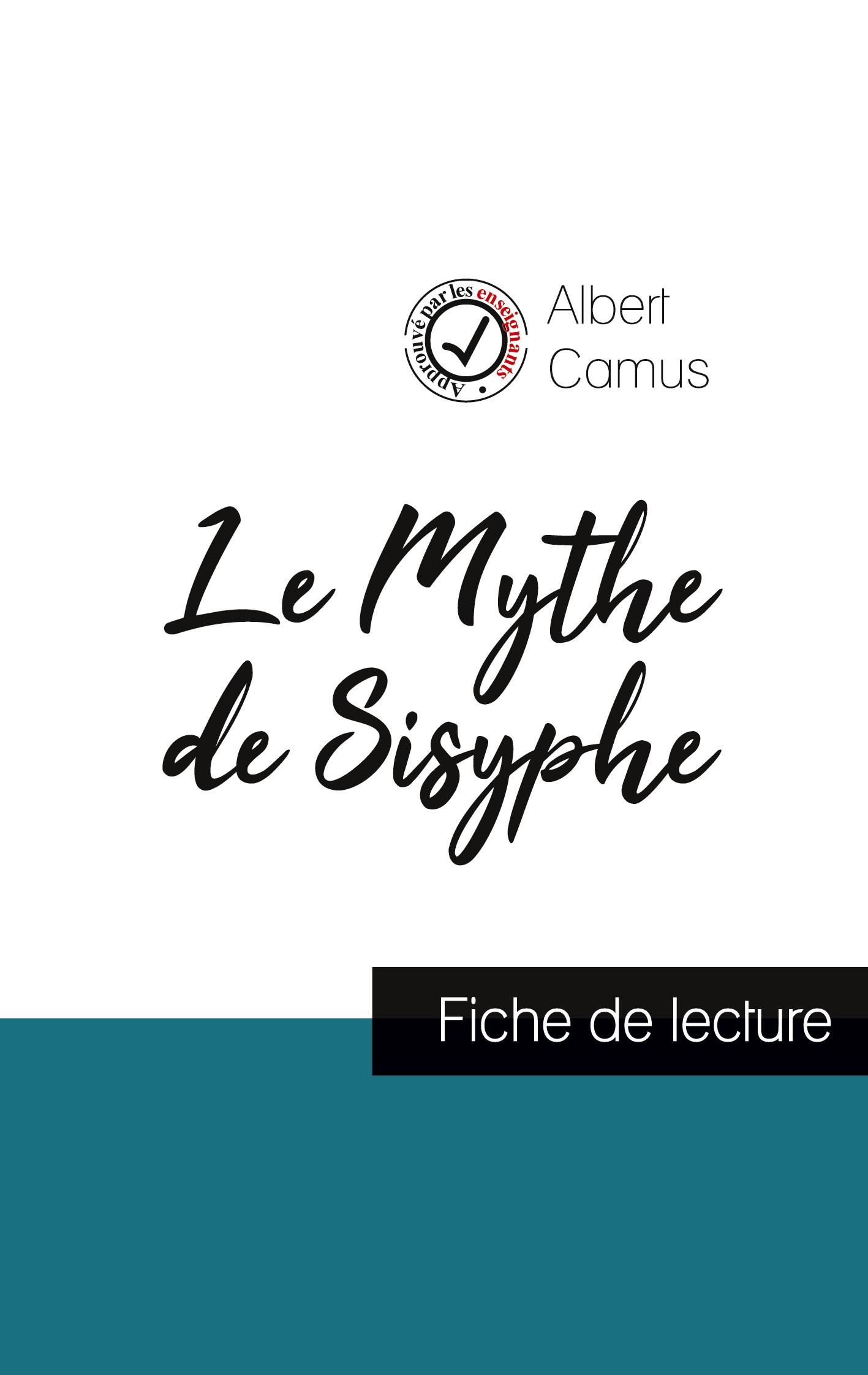 Vorderes Coverbild Le Mythe de Sisyphe de Albert Camus (fiche de lecture et analyse complète de l'oeuvre)
