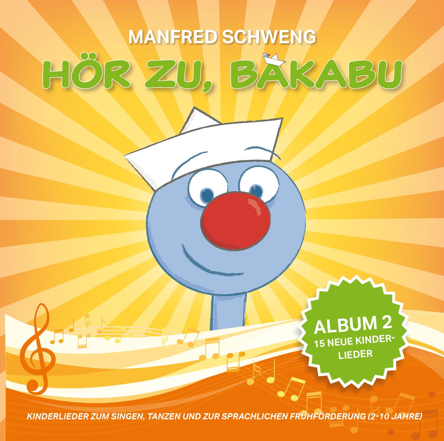 Vorderes Coverbild Hör zu, Bakabu - Album 2