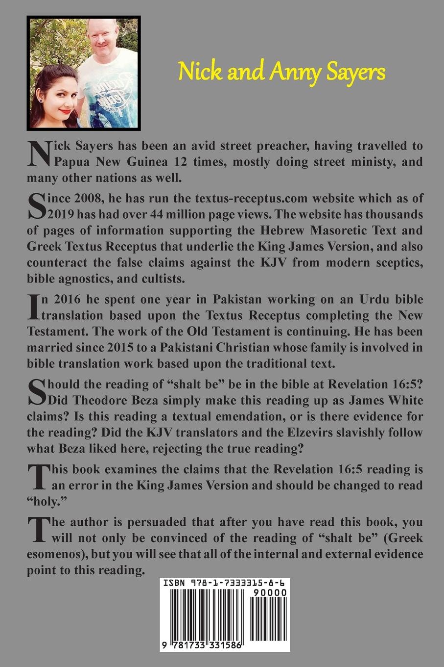 Rückseitencover Revelation 16