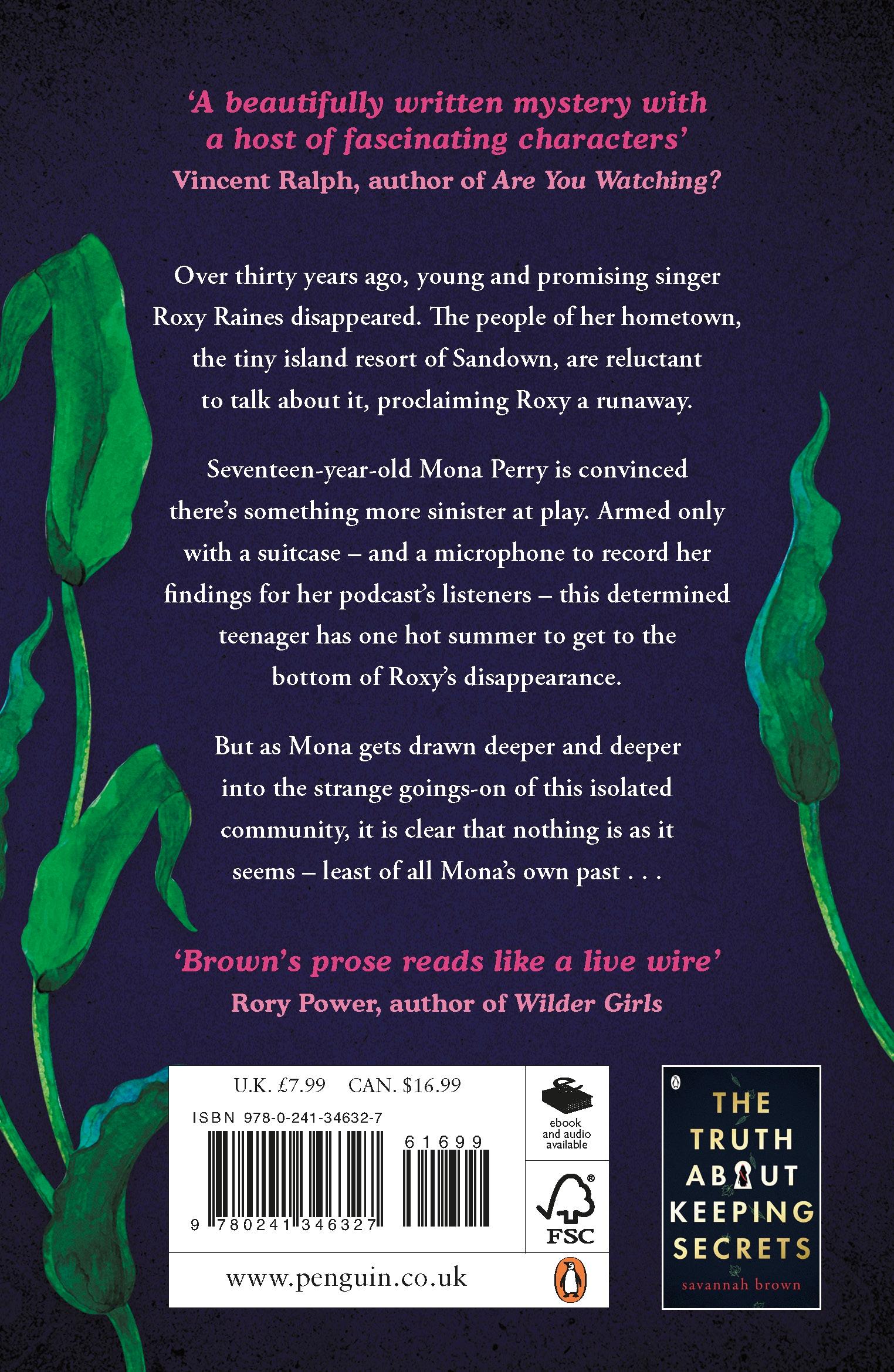 Rückseitencover The Things We Don't See