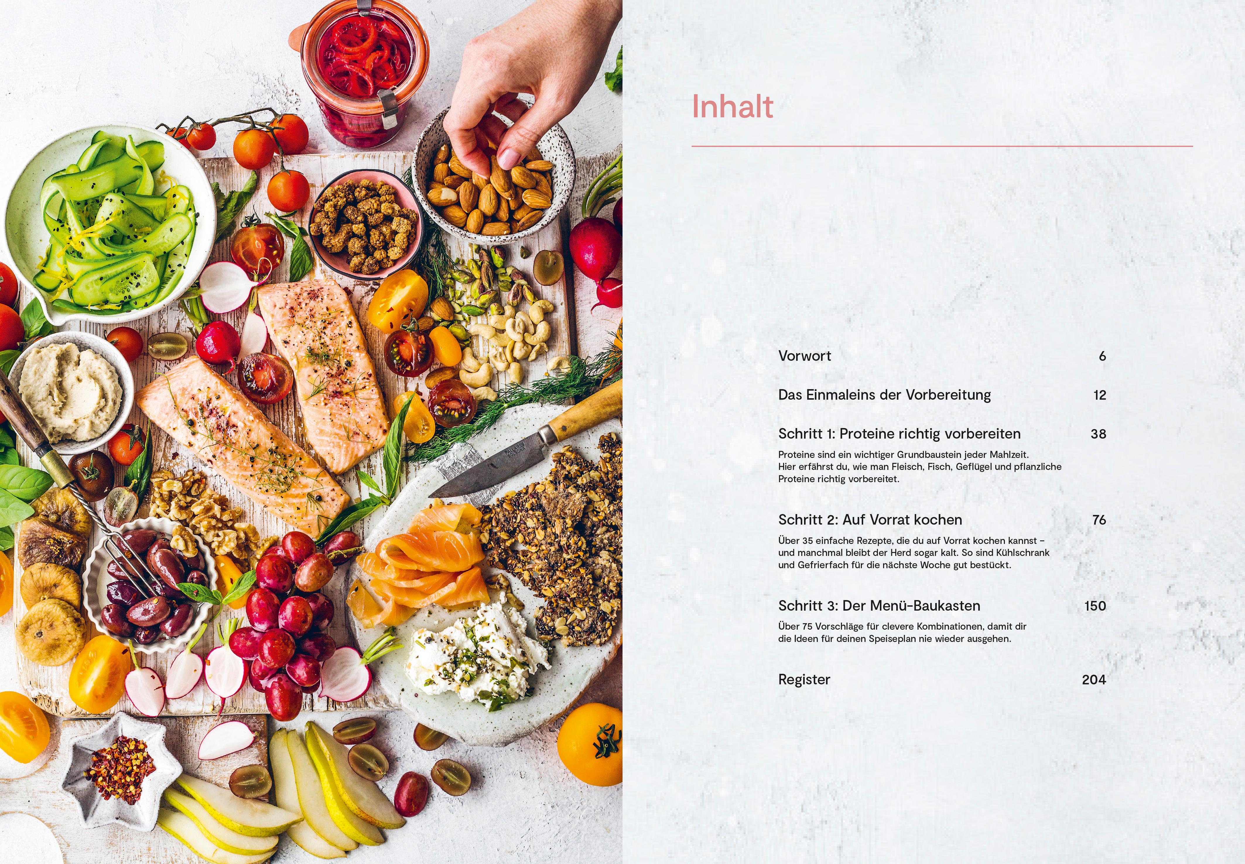 Beispielinhalt (Bild) Healthy Meal Prep