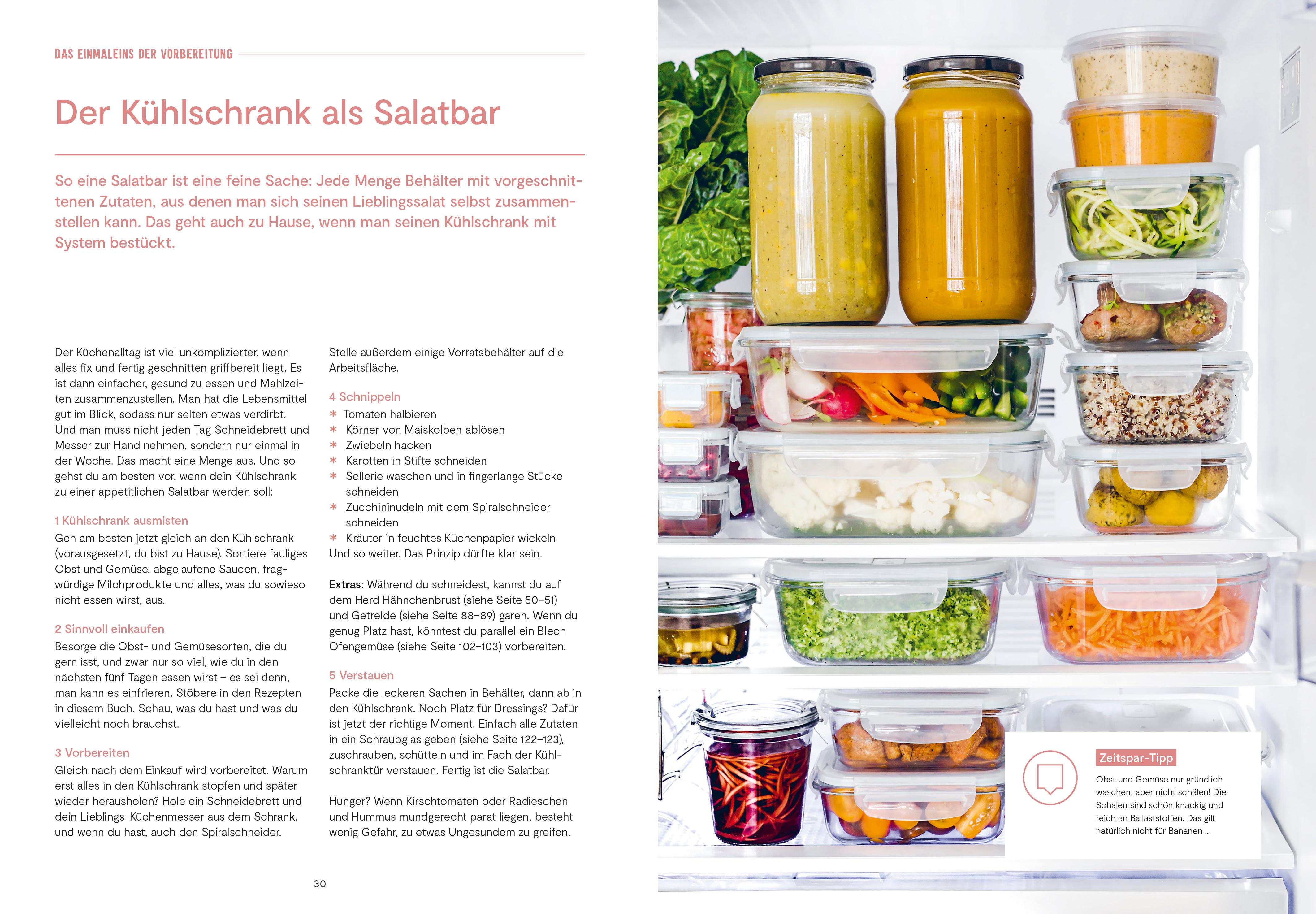 Beispielinhalt (Bild) Healthy Meal Prep