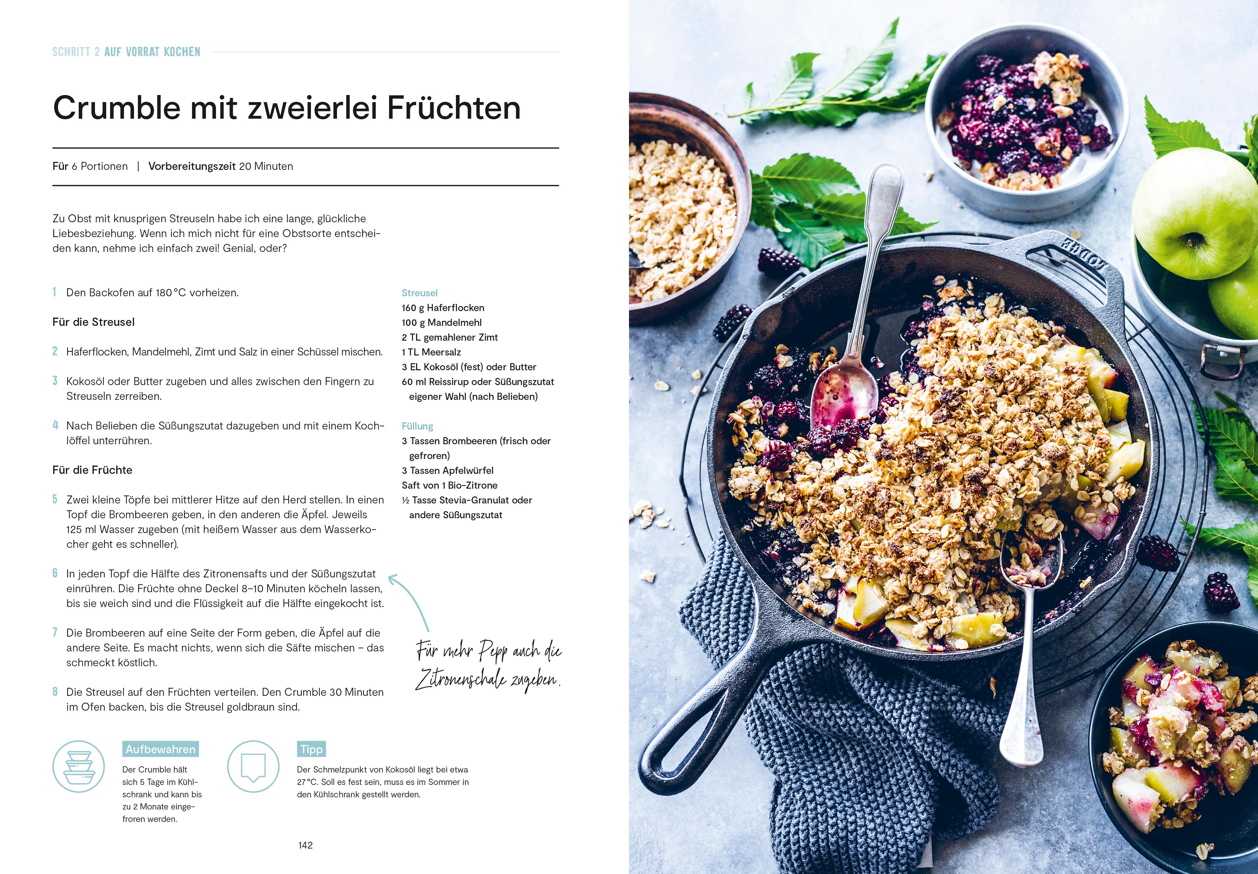 Beispielinhalt (Bild) Healthy Meal Prep