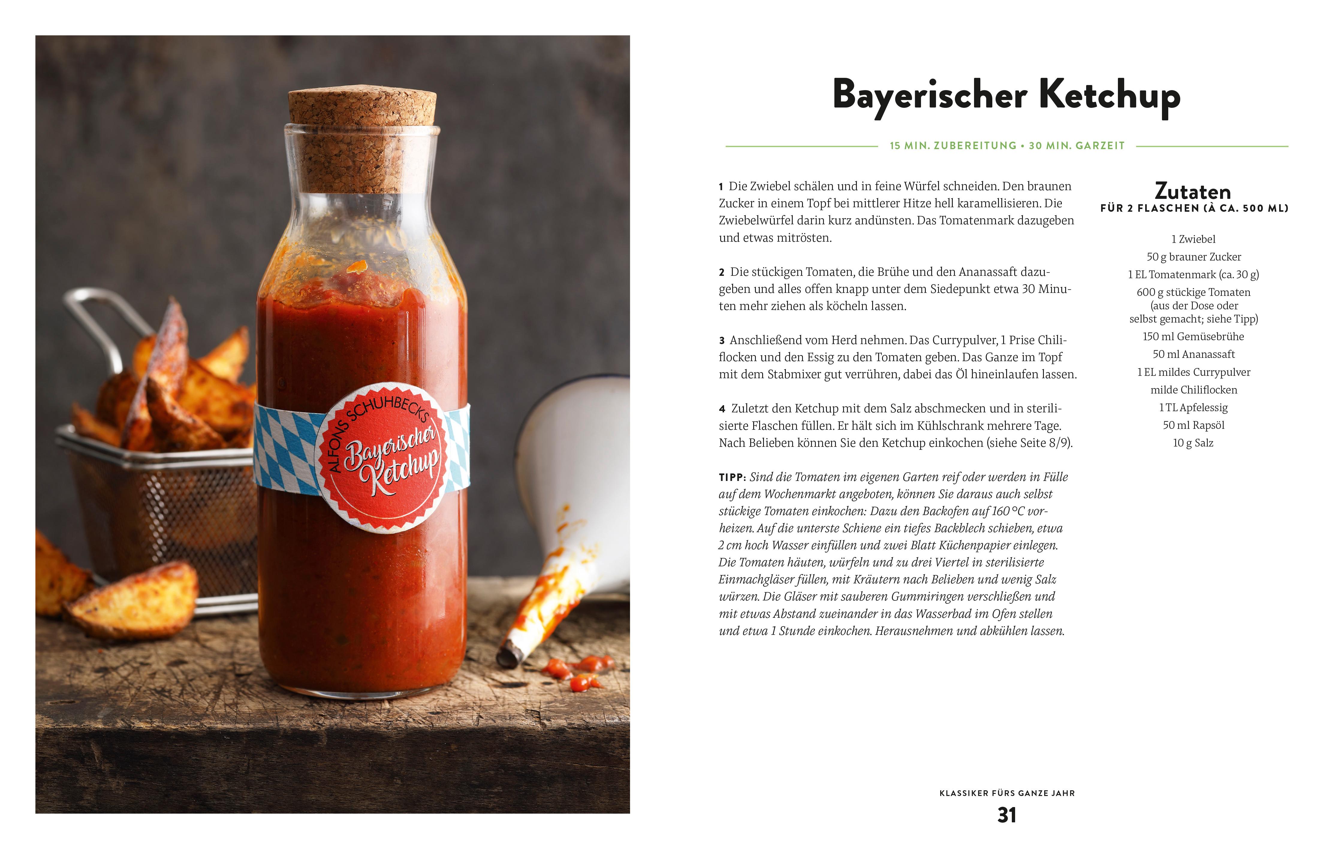 Beispielinhalt (Bild) Hausgemacht & eingekocht
