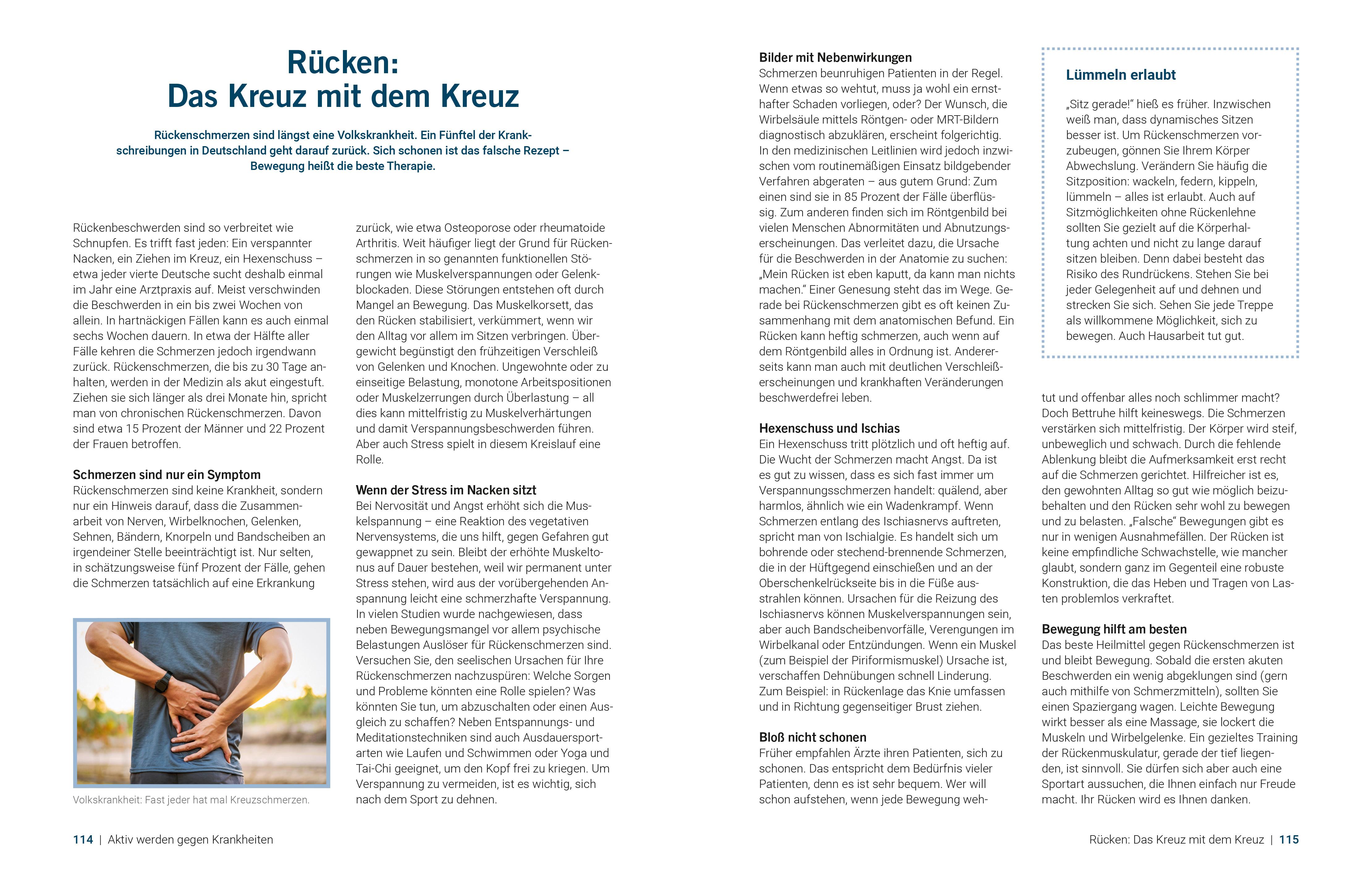 Beispielinhalt (Bild) Die Bewegungs-Docs - Bewegung als Medizin