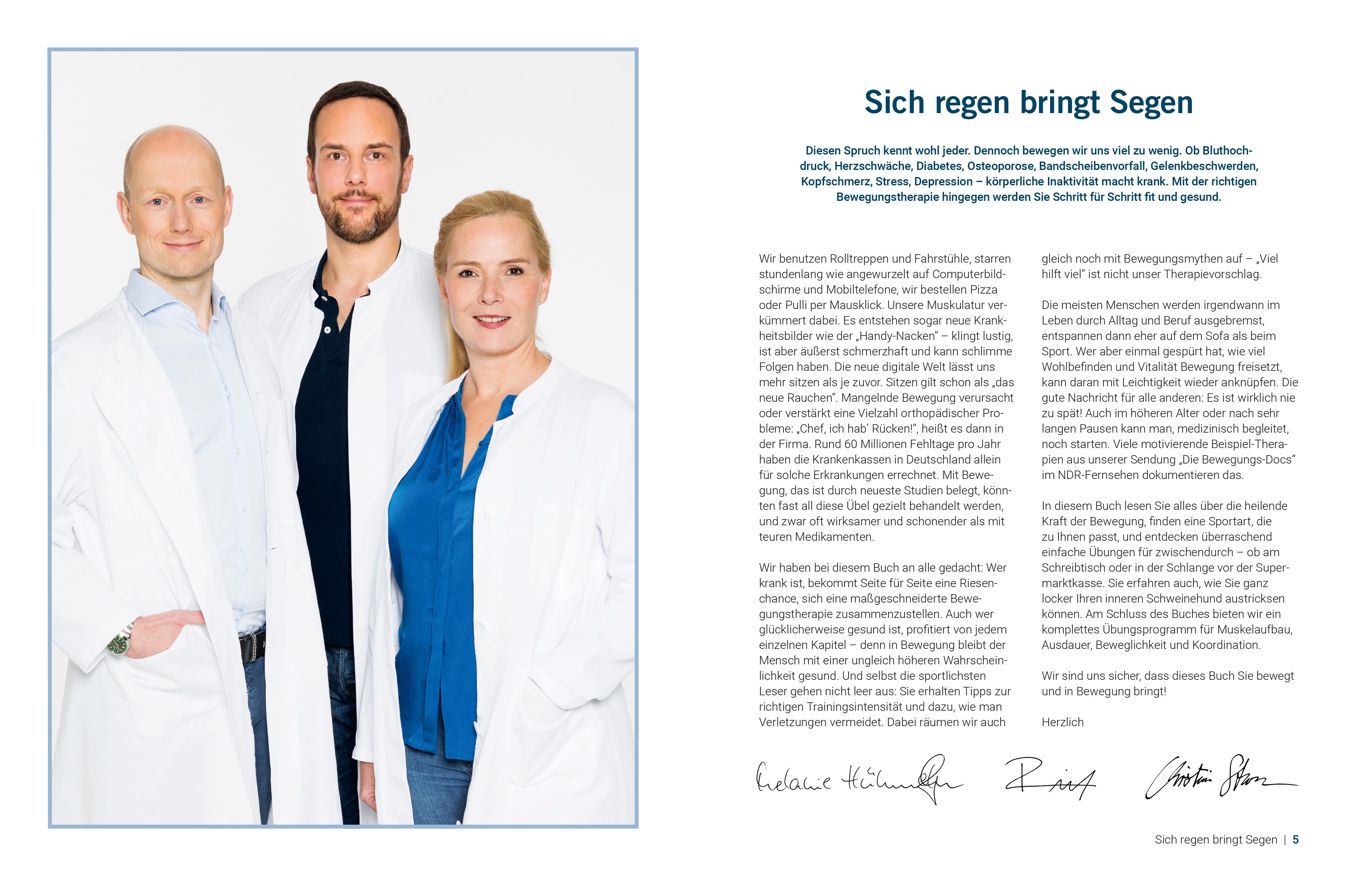 Beispielinhalt (Bild) Die Bewegungs-Docs - Bewegung als Medizin