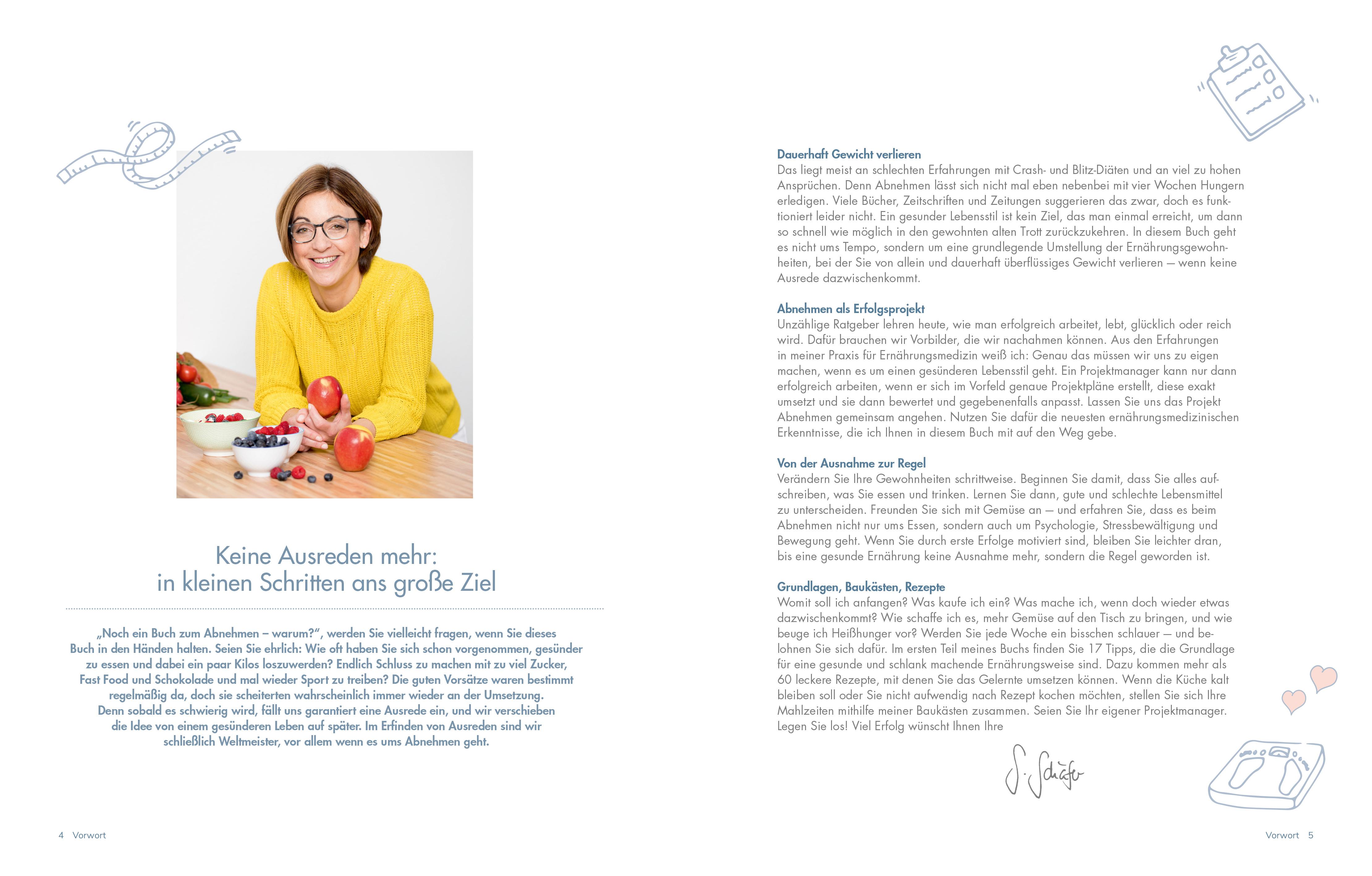 Beispielinhalt (Bild) Abnehmen trotz 1000 Ausreden