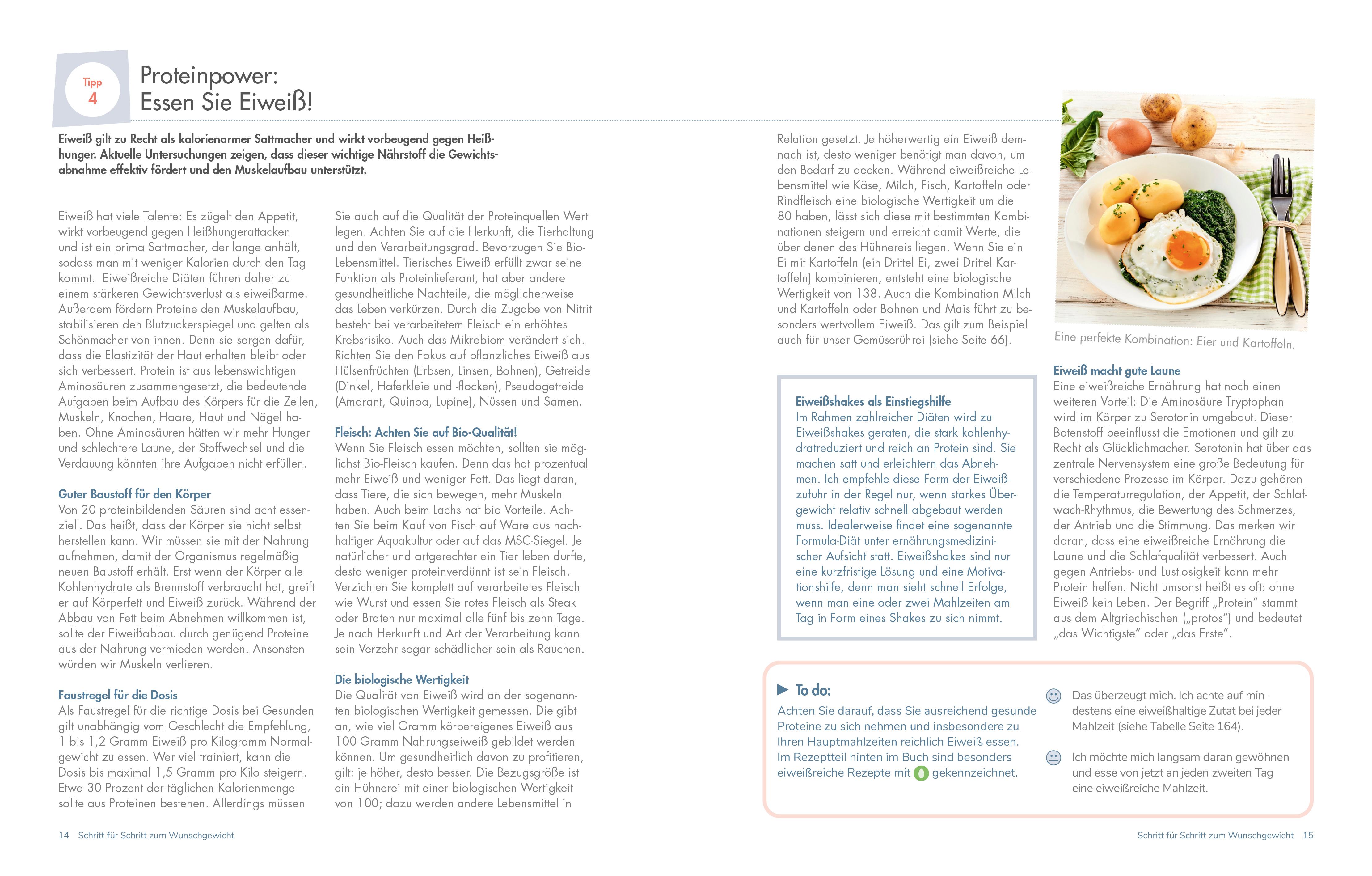 Beispielinhalt (Bild) Abnehmen trotz 1000 Ausreden