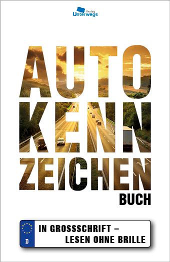 Vorderes Coverbild AUTOKENNZEICHEN BUCH