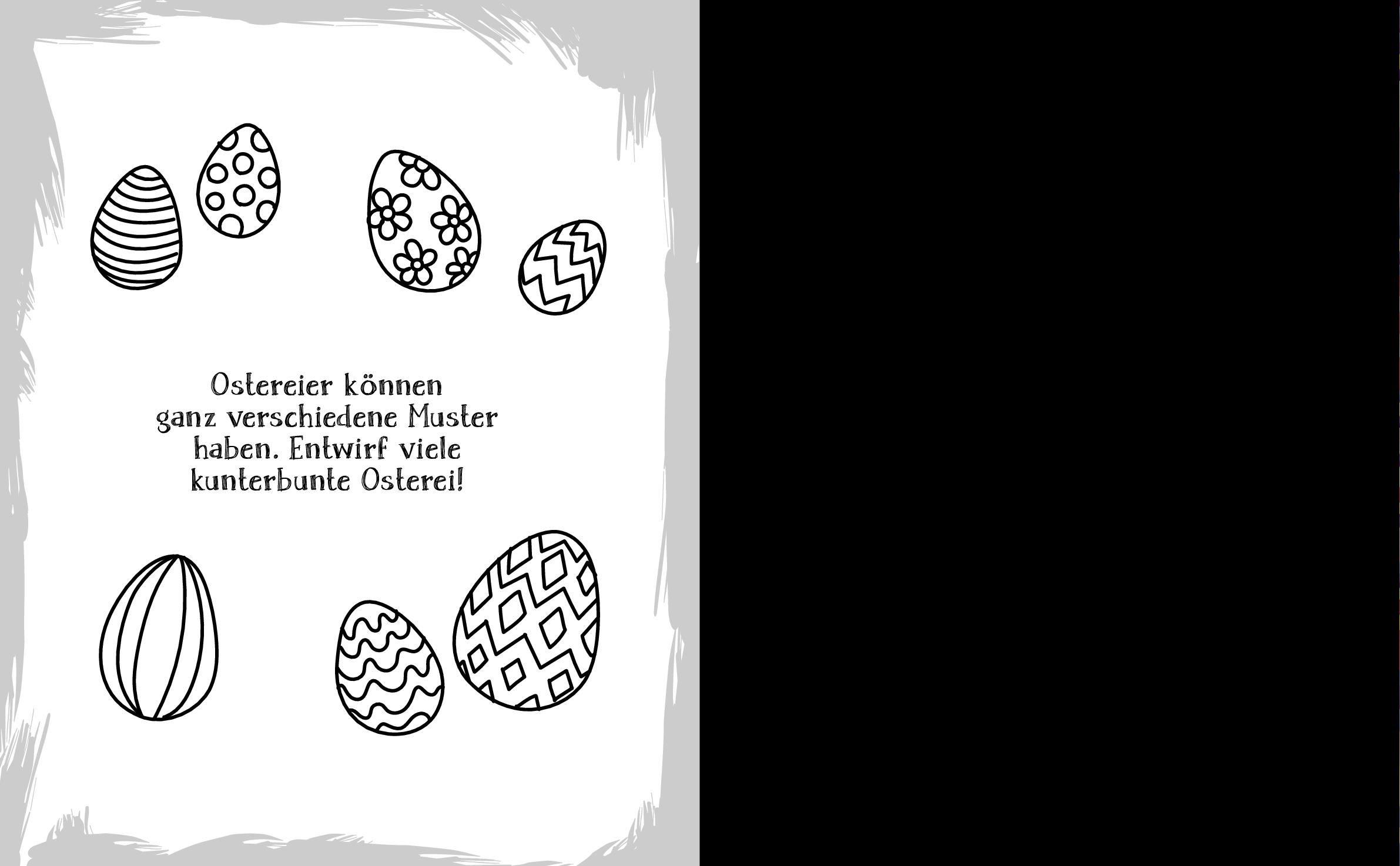 Beispielinhalt (Bild) Kritzel-Kratzel-Osterspaß. Kratzbuch für Kinder ab 5 Jahren