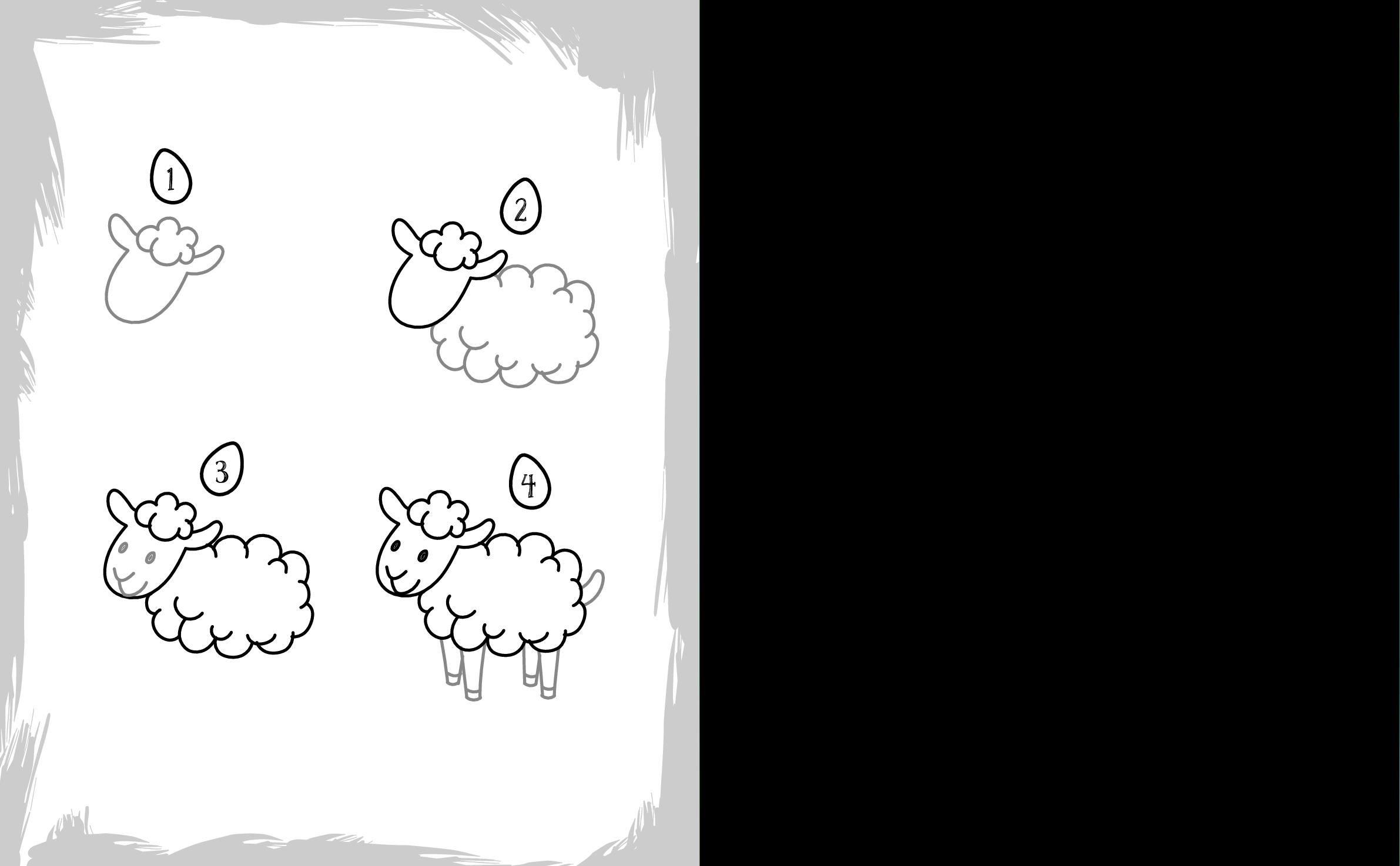 Beispielinhalt (Bild) Kritzel-Kratzel-Osterspaß. Kratzbuch für Kinder ab 5 Jahren