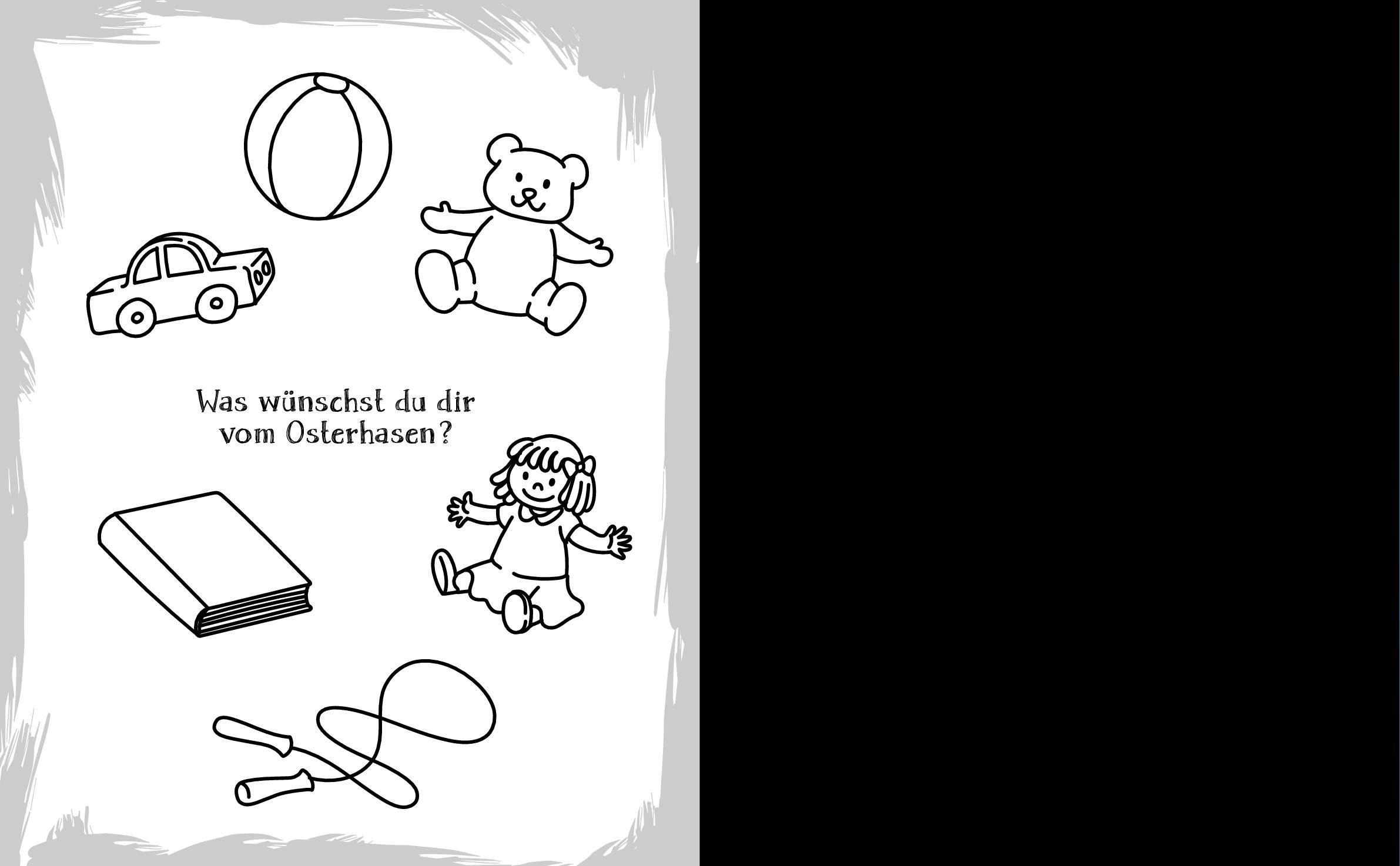 Beispielinhalt (Bild) Kritzel-Kratzel-Osterspaß. Kratzbuch für Kinder ab 5 Jahren