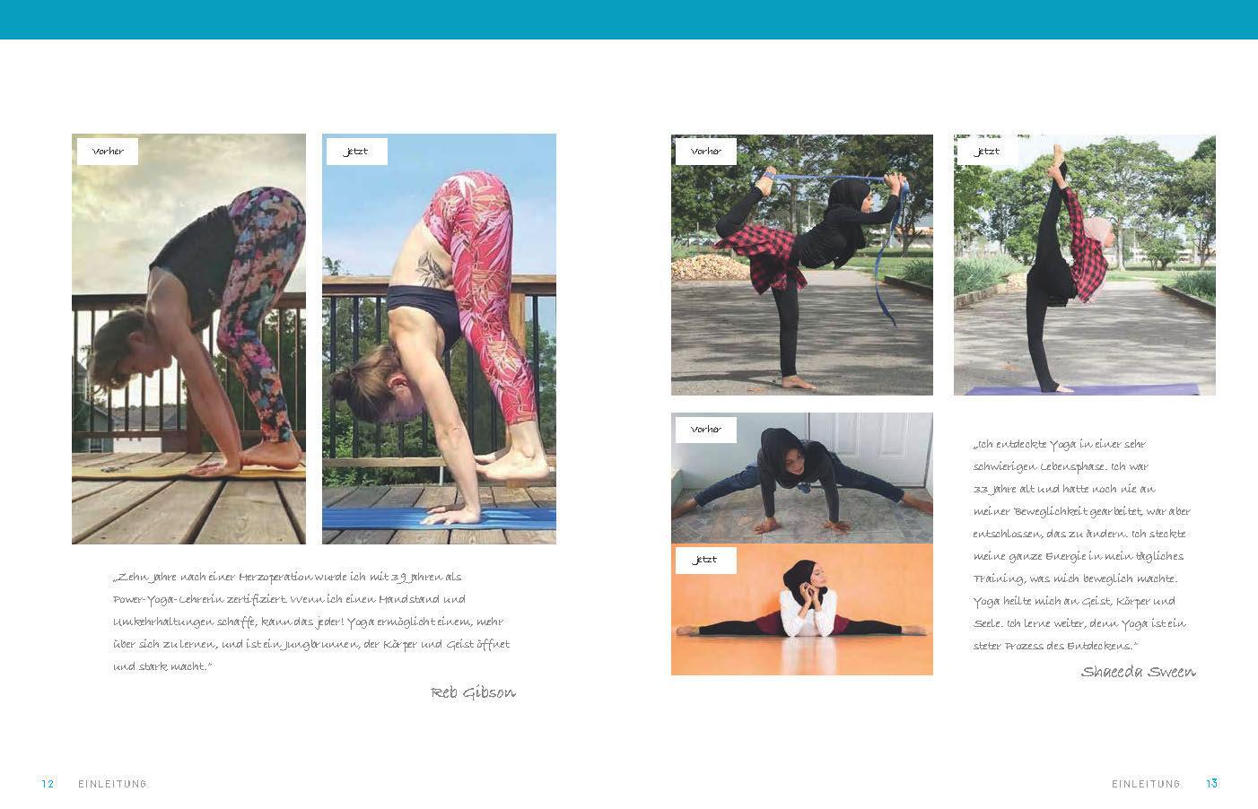 Beispielinhalt (Bild) Yoga für Ungelenkige
