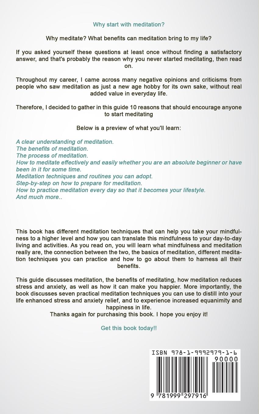 Rückseitencover Meditation