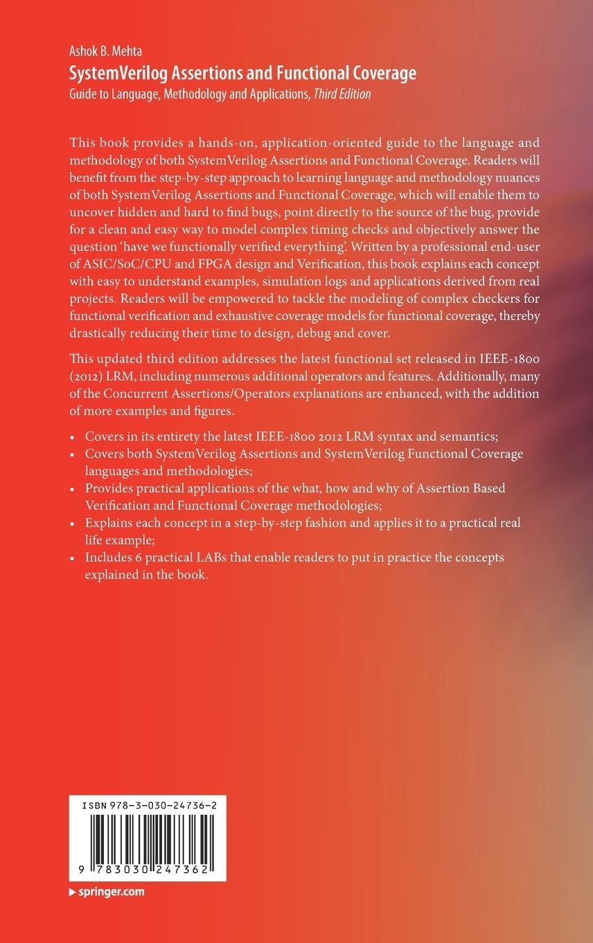 Rückseitencover System Verilog Assertions and Functional Coverage