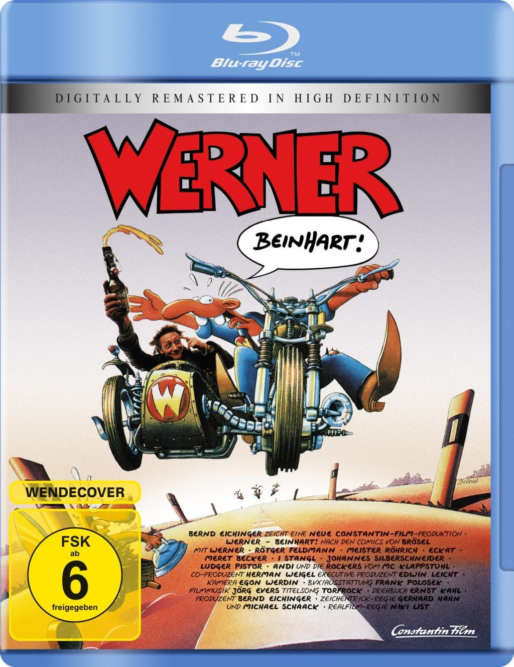 Vorderes Coverbild Werner - Beinhart!