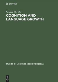Vorderes Coverbild Cognition and Language Growth