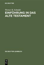 Vorderes Coverbild Einführung in das Alte Testament