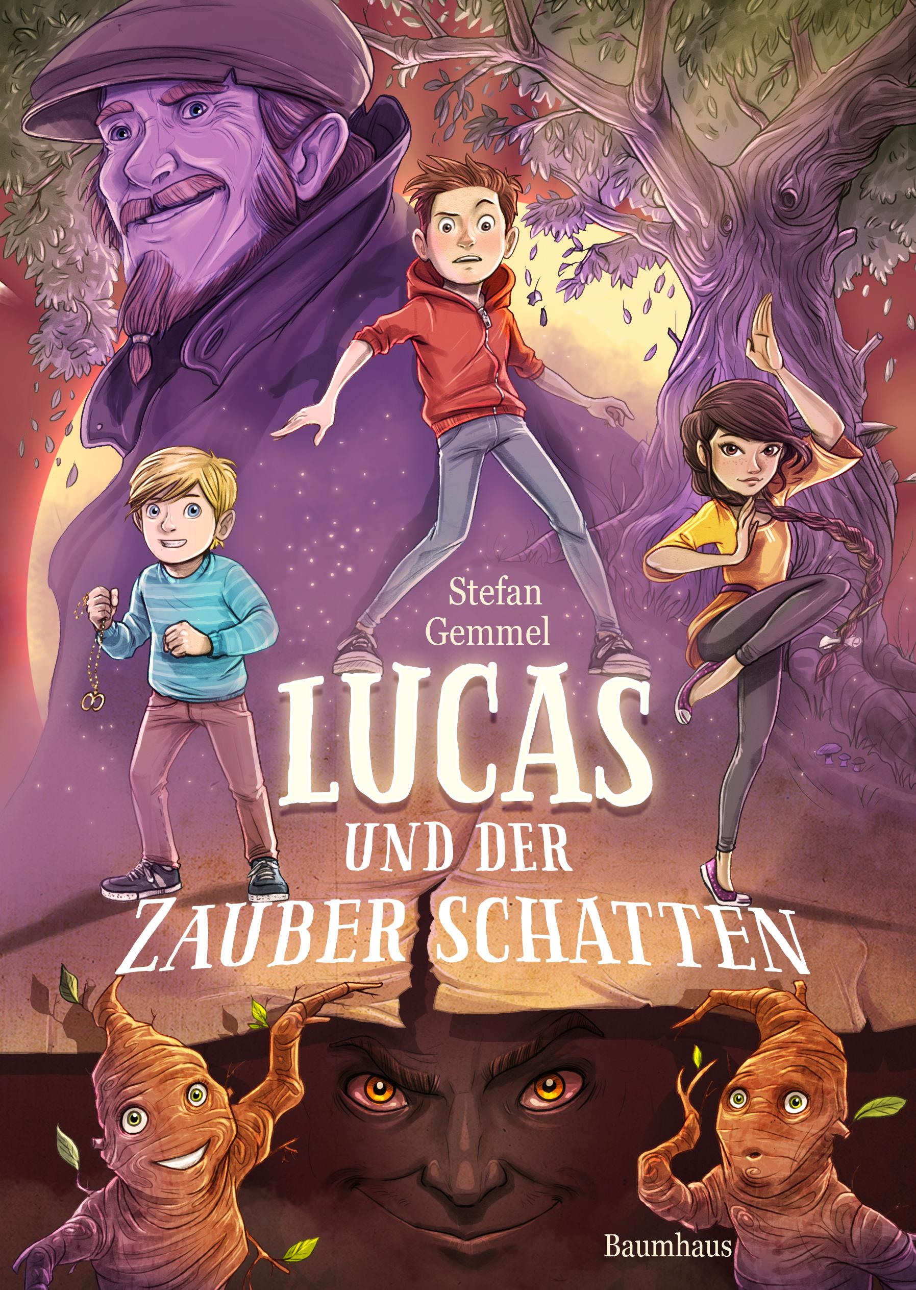 Vorderes Coverbild Lucas und der Zauberschatten