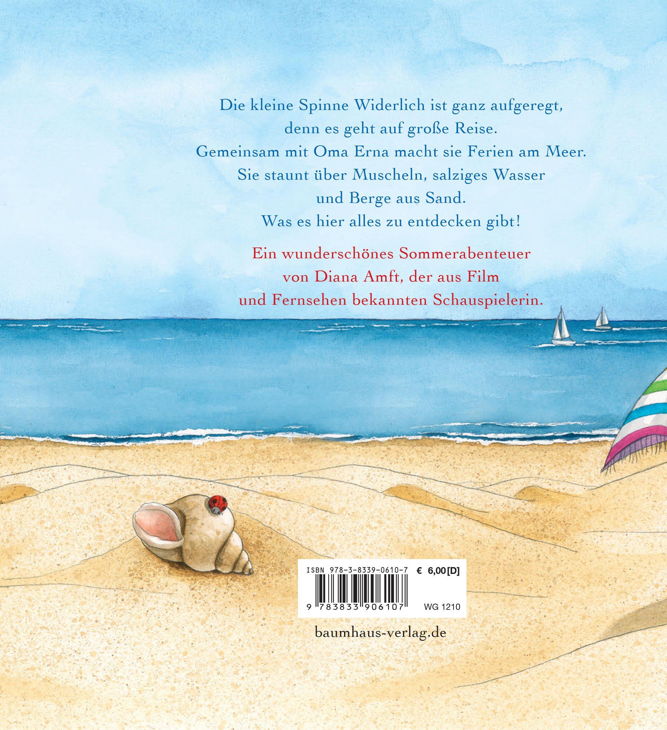 Beispielinhalt (Bild) Die kleine Spinne Widerlich - Ausflug ans Meer (Mini-Ausgabe)