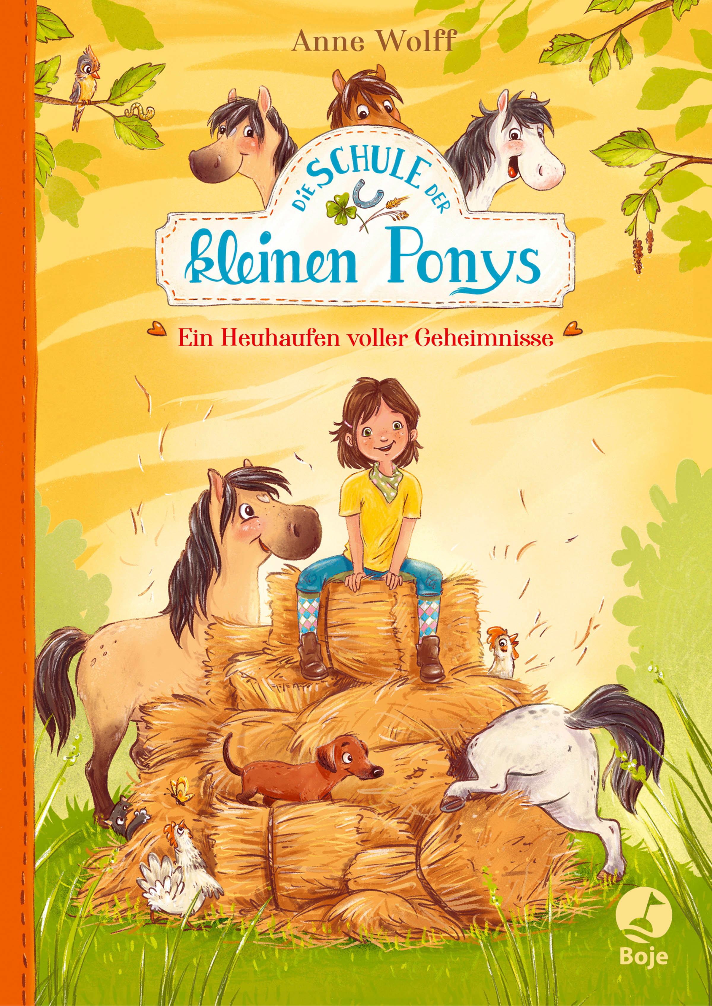 Vorderes Coverbild Die Schule der kleinen Ponys - Ein Heuhaufen voller Geheimnisse