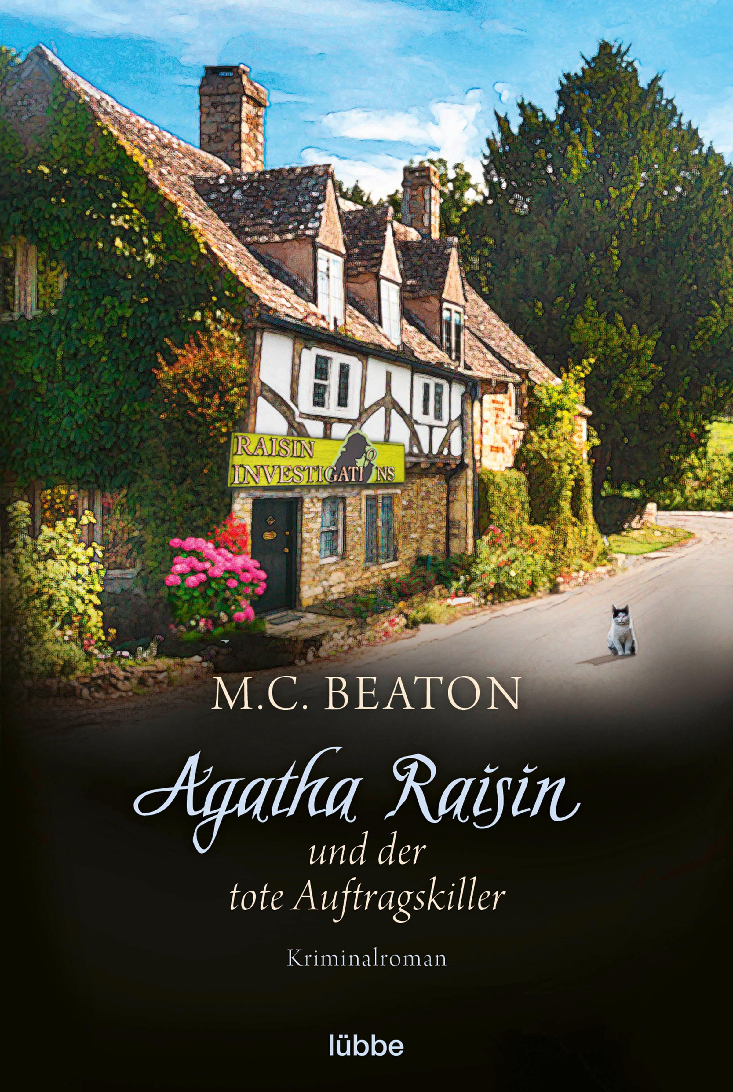 Vorderes Coverbild Agatha Raisin und der tote Auftragskiller