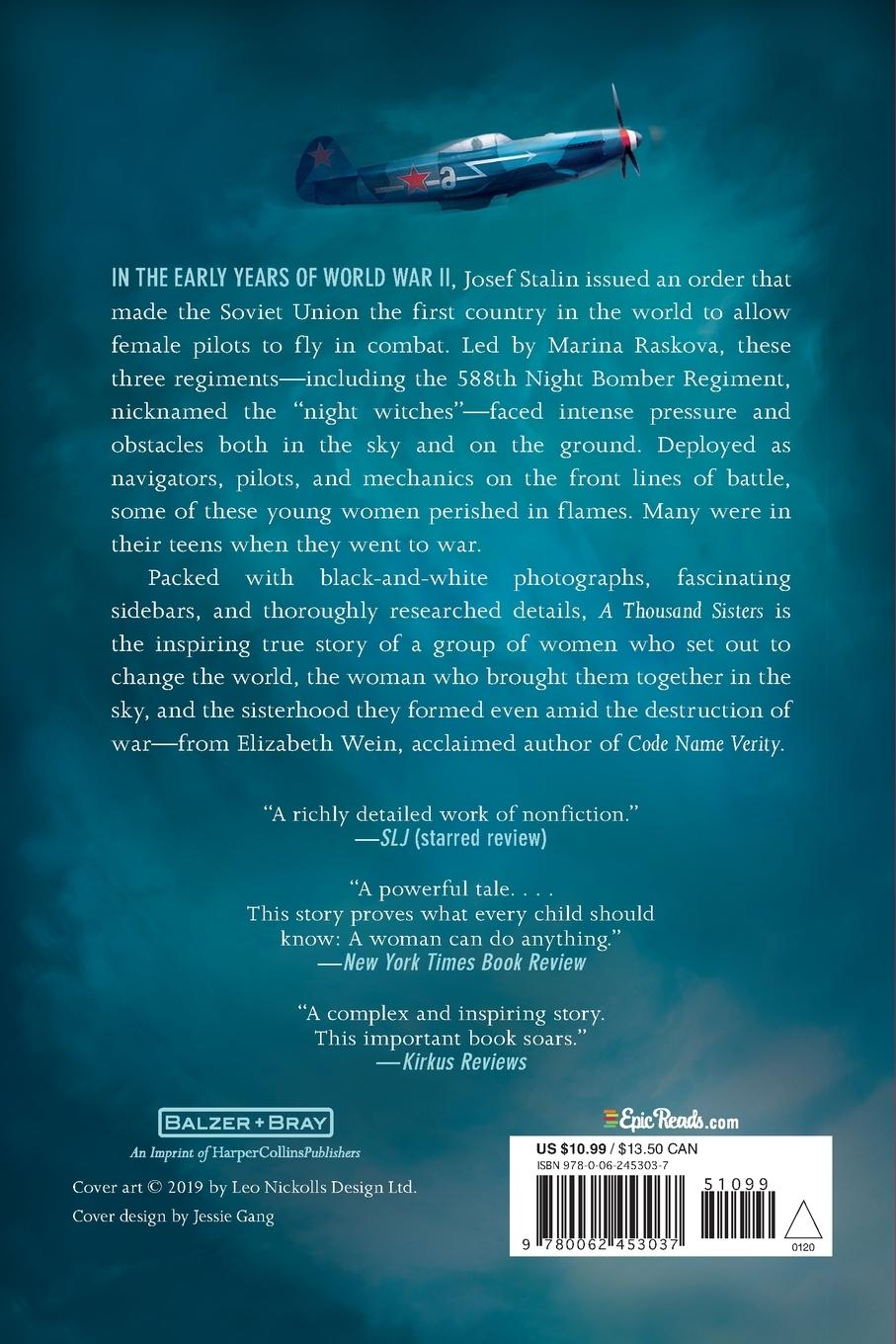 Rückseitencover Thousand Sisters, A