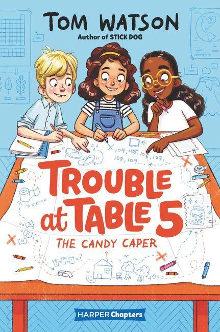 Vorderes Coverbild Trouble at Table 5: The Candy Caper