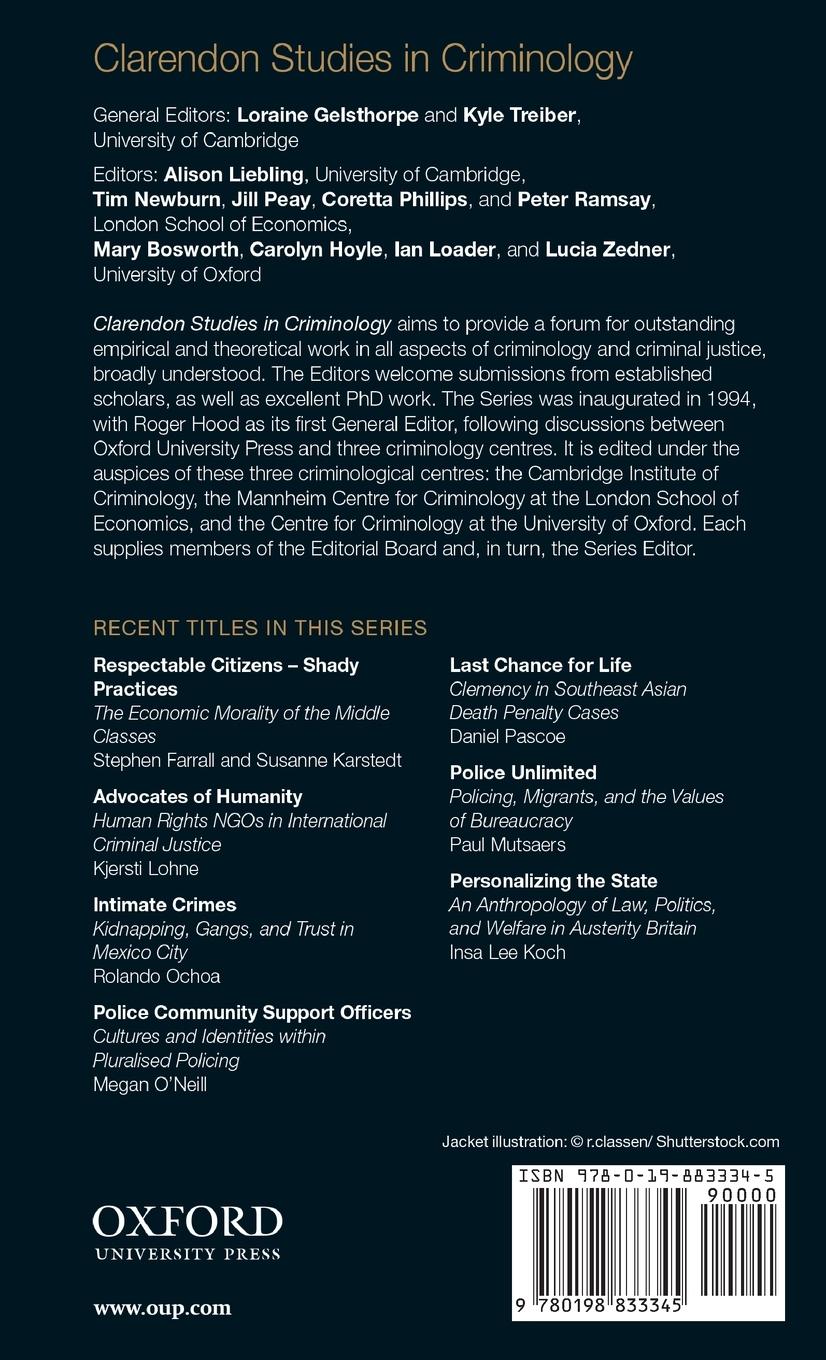 Rückseitencover RESPECT & CRIMINAL JUSTICE CSC