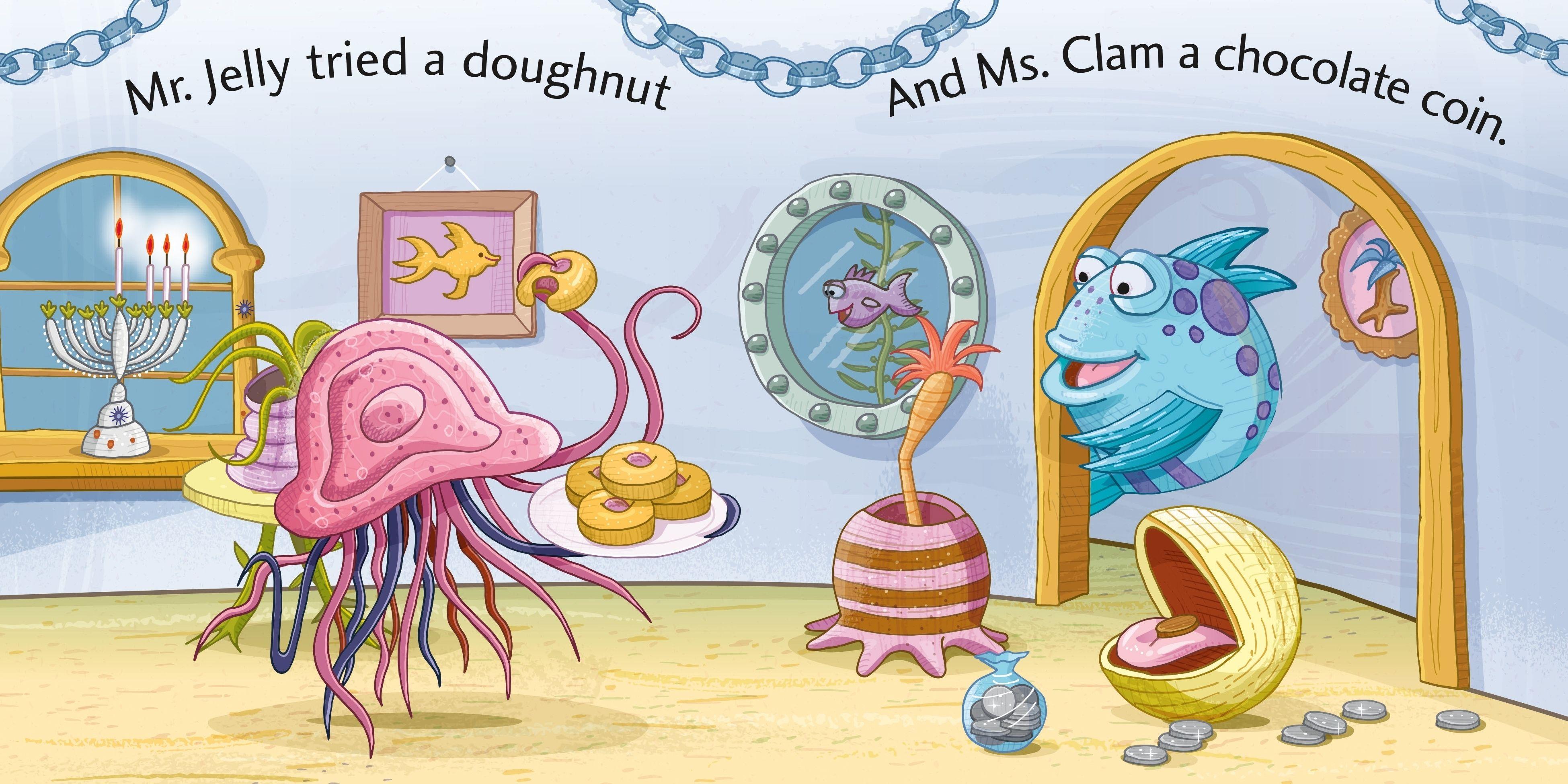 Beispielinhalt (Bild) Happy Hanukkah, Pout-Pout Fish