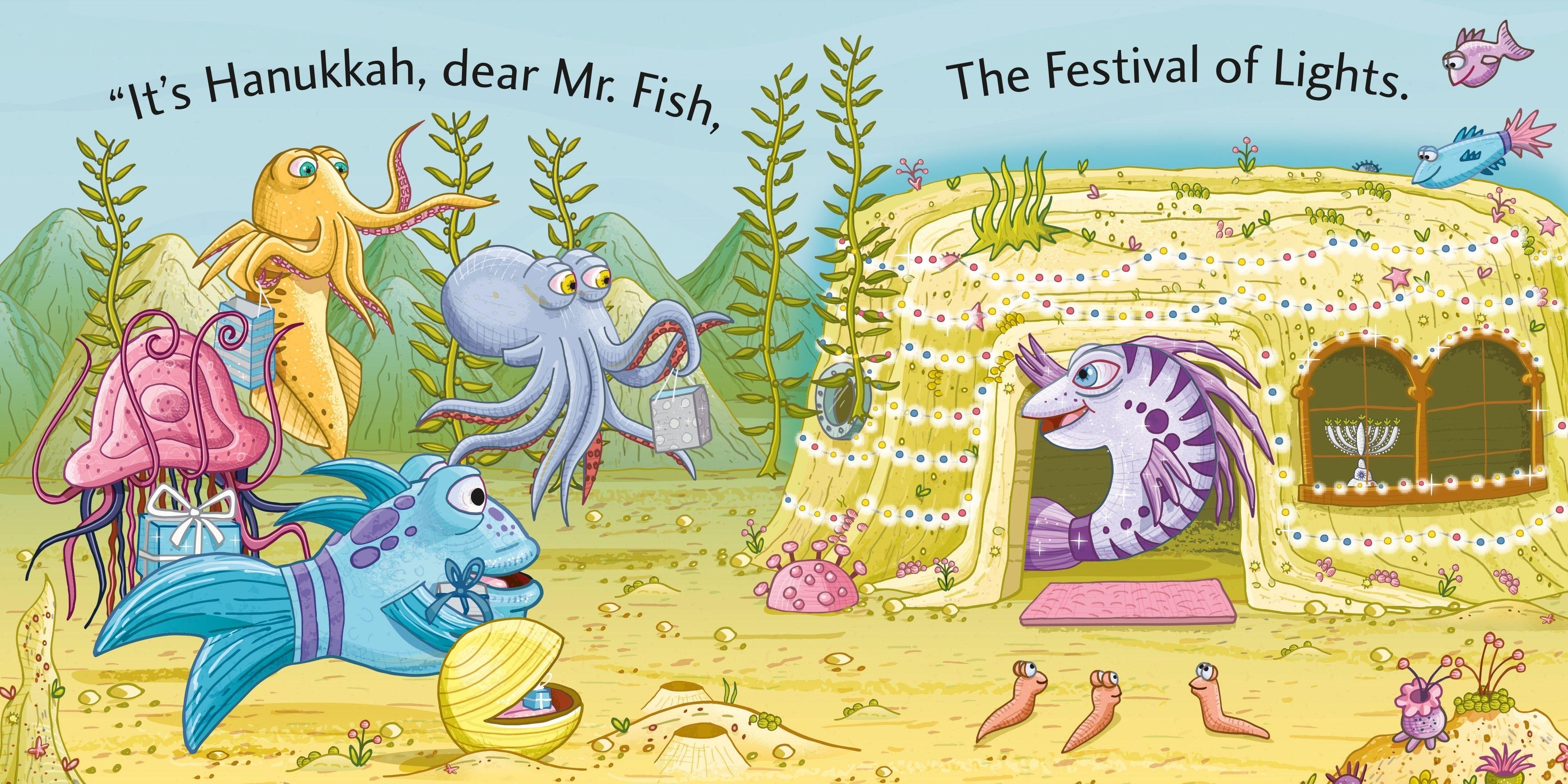 Beispielinhalt (Bild) Happy Hanukkah, Pout-Pout Fish