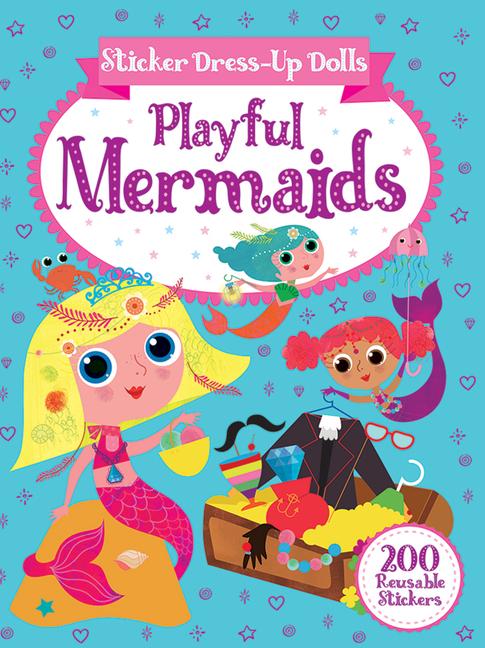 Vorderes Coverbild Sticker Dress-Up Dolls Playful Mermaids