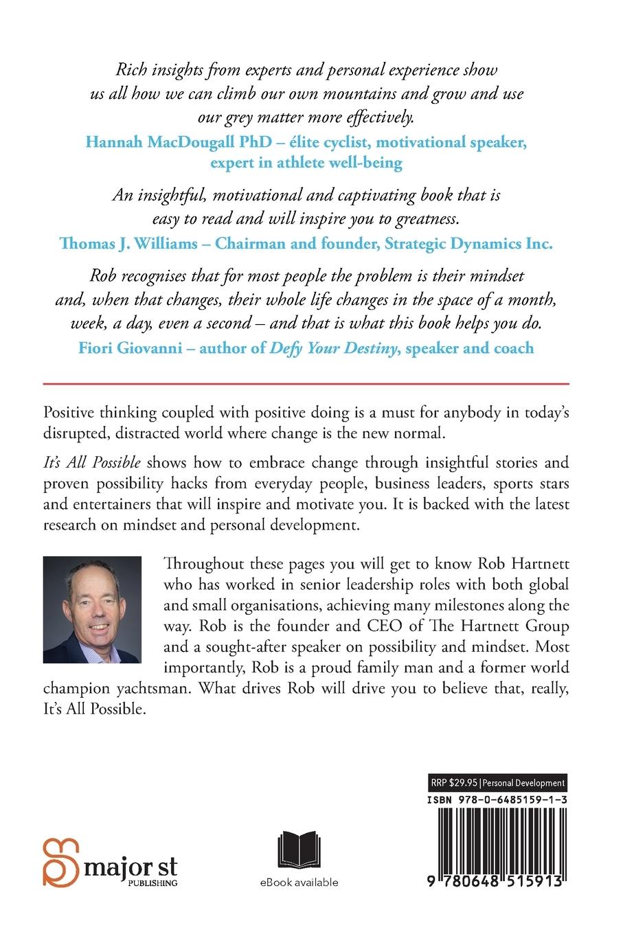 Rückseitencover It's All Possible