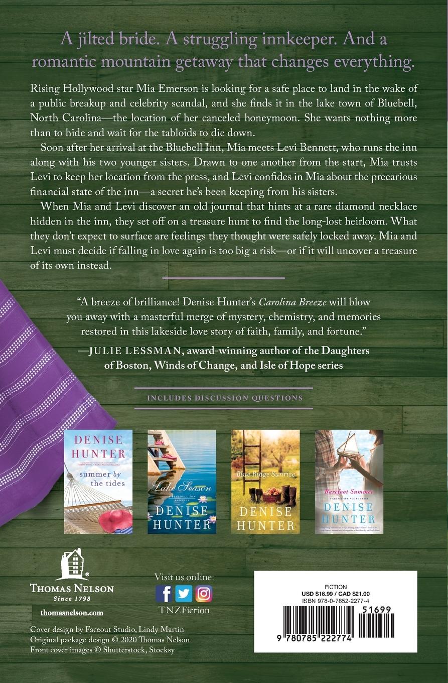 Rückseitencover Carolina Breeze