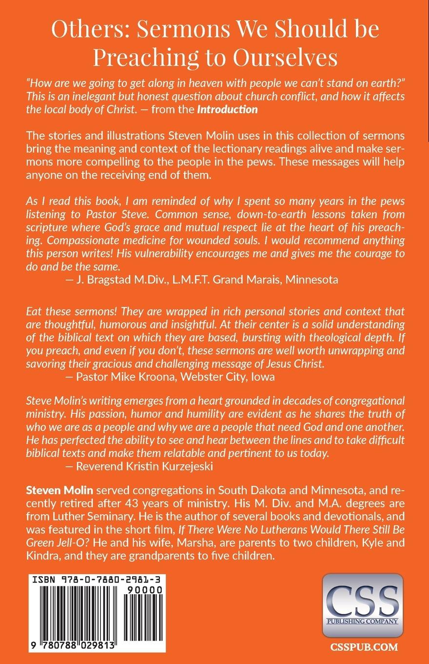 Rückseitencover OTHERS Sermons we should be Preaching to Ourselves: Cycle A Sermons for Proper 18 - Thanksgiving Based on the Gospel Texts