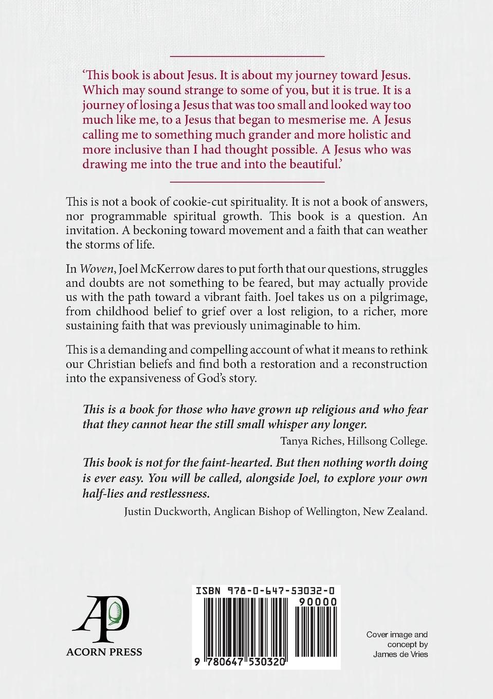 Rückseitencover Woven