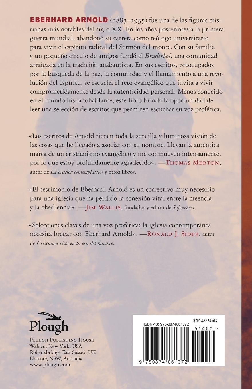 Rückseitencover La Irrupción del Reino de Dios