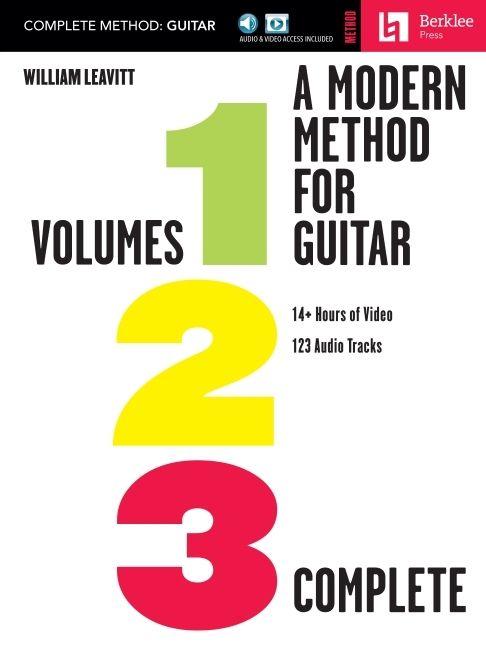 Vorderes Coverbild A Modern Method for Guitar - Complete Method Book/Online Media