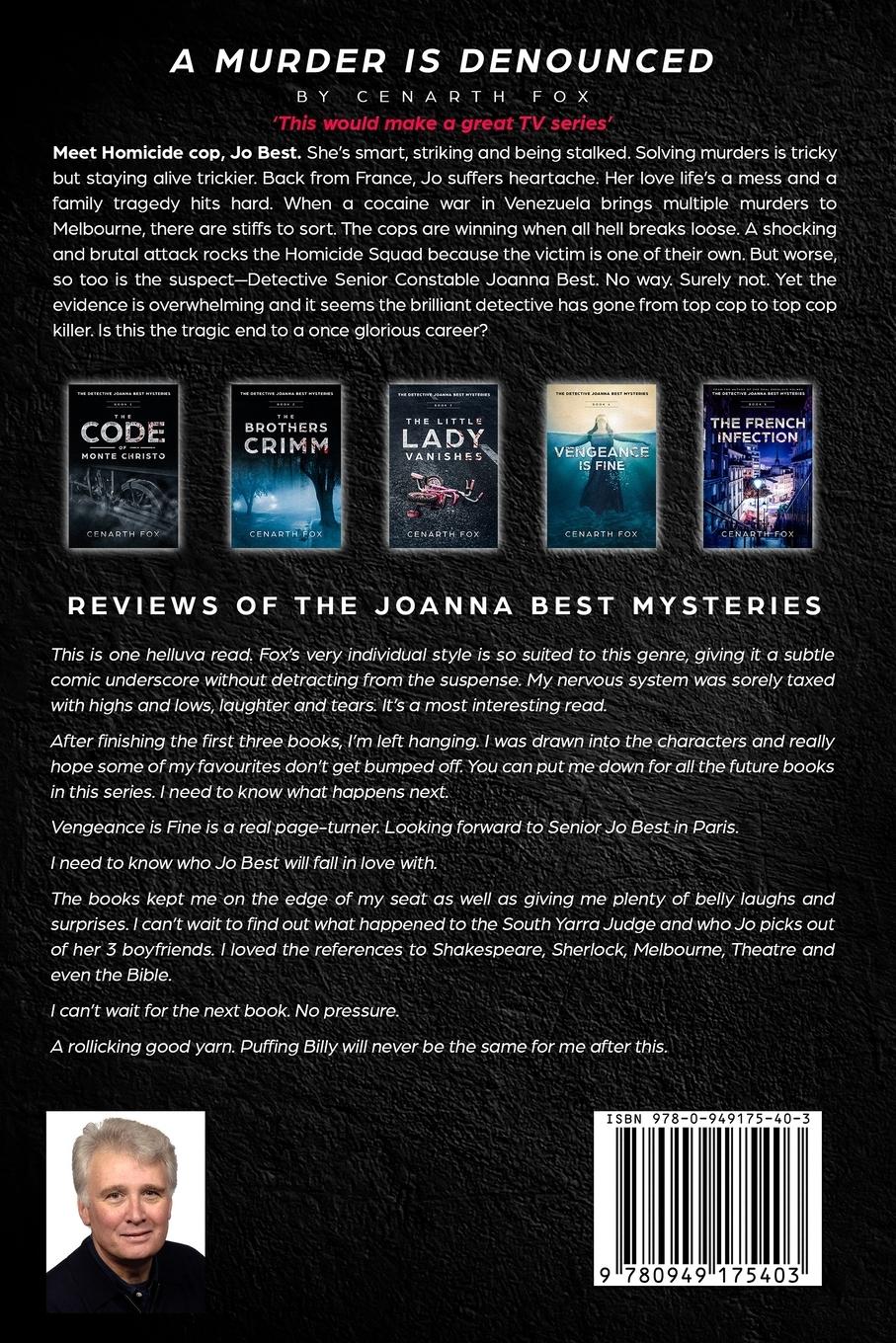 Rückseitencover A Murder is Denounced