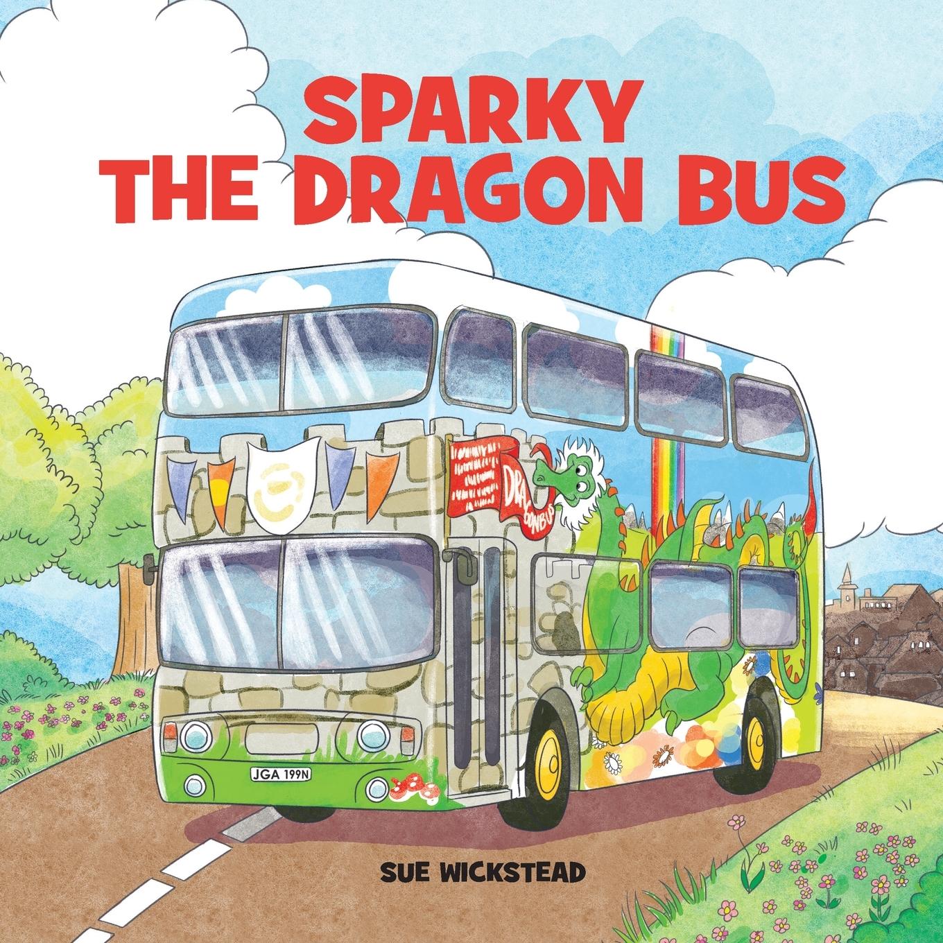 Vorderes Coverbild Sparky the Dragon Bus