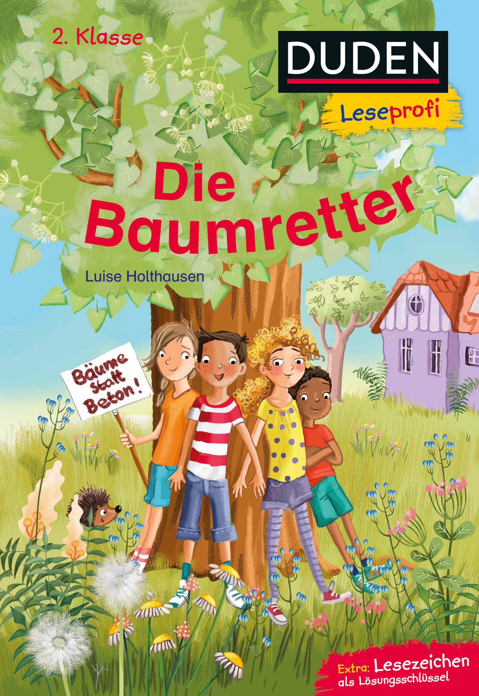 Vorderes Coverbild Duden Leseprofi - Die Baumretter, 2. Klasse